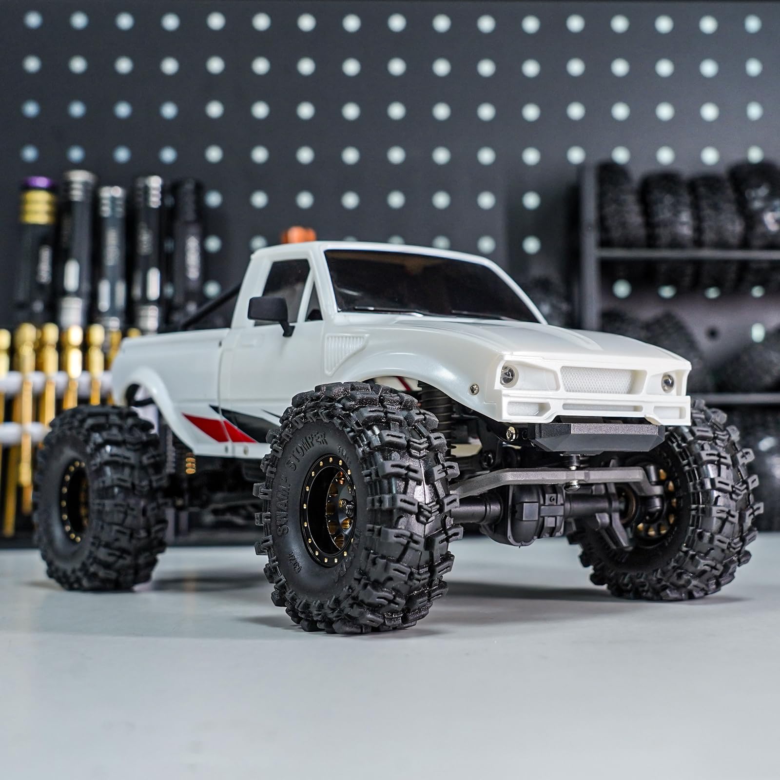 Foto 7 pulgar | Carcasa Rígida Tipo Pickup Injora Ir60 Para Rc Crawler Trx4m 1/18 - Venta Internacional.