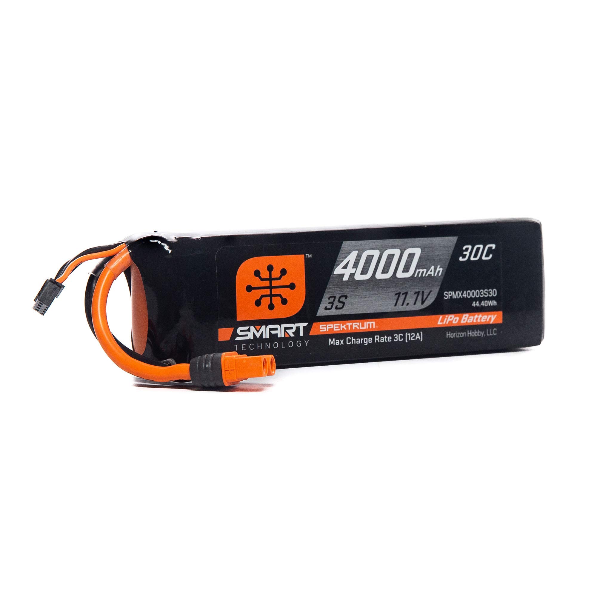 Batería Lipo Spektrum 11,1 V 4000 Mah 3s 30c Smart Lipo Ic3 - Venta Internacional.