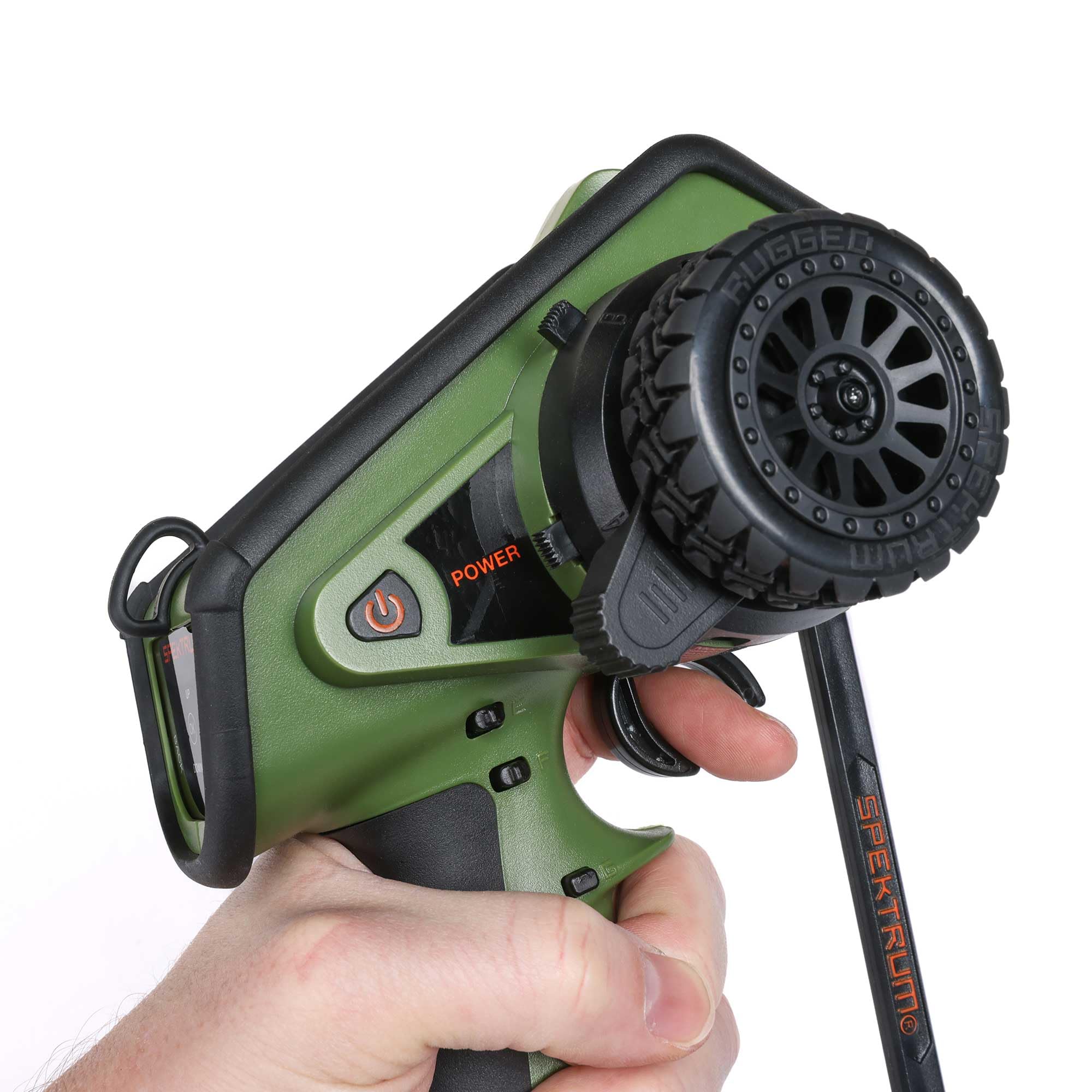 Foto 5 pulgar | Transmisor Spektrum Dx6 Rugged Dsmr De 6 Canales Verde - Venta Internacional.