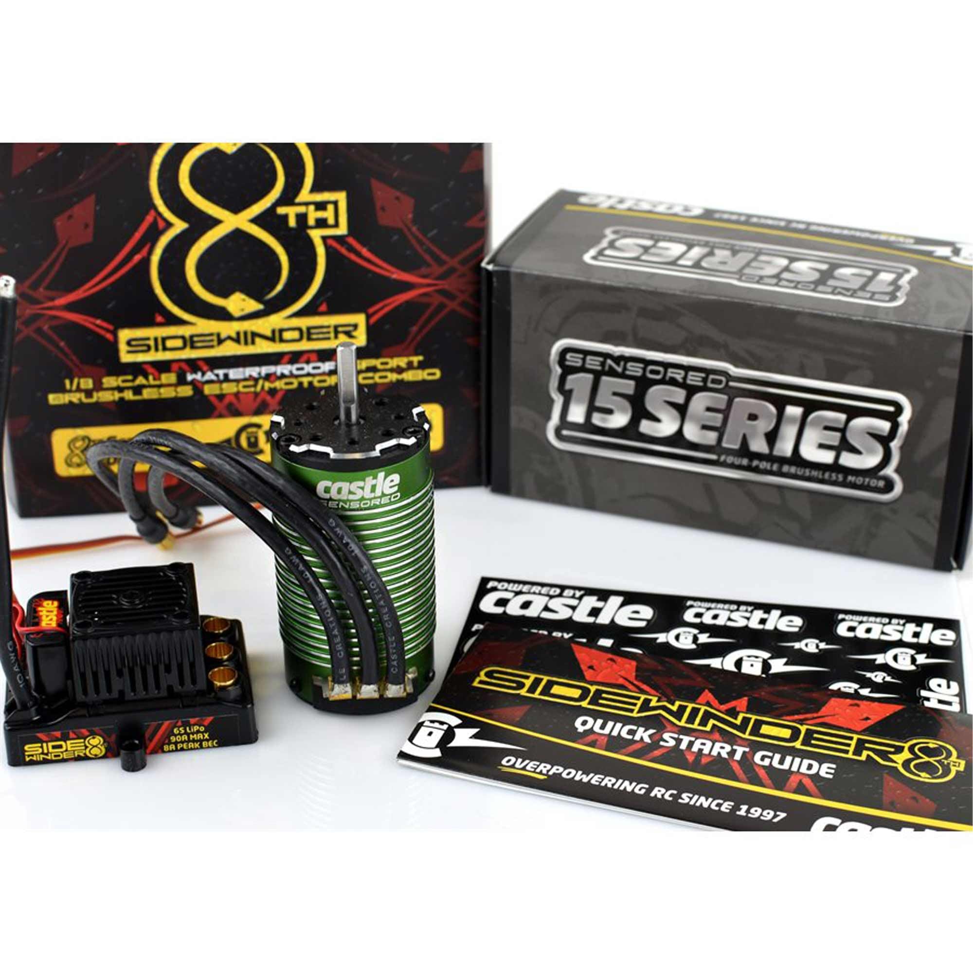 Foto 3 | Combo Esc Y Motor Castle Creations Sidewinder 8th 2200 Kv - Venta Internacional.