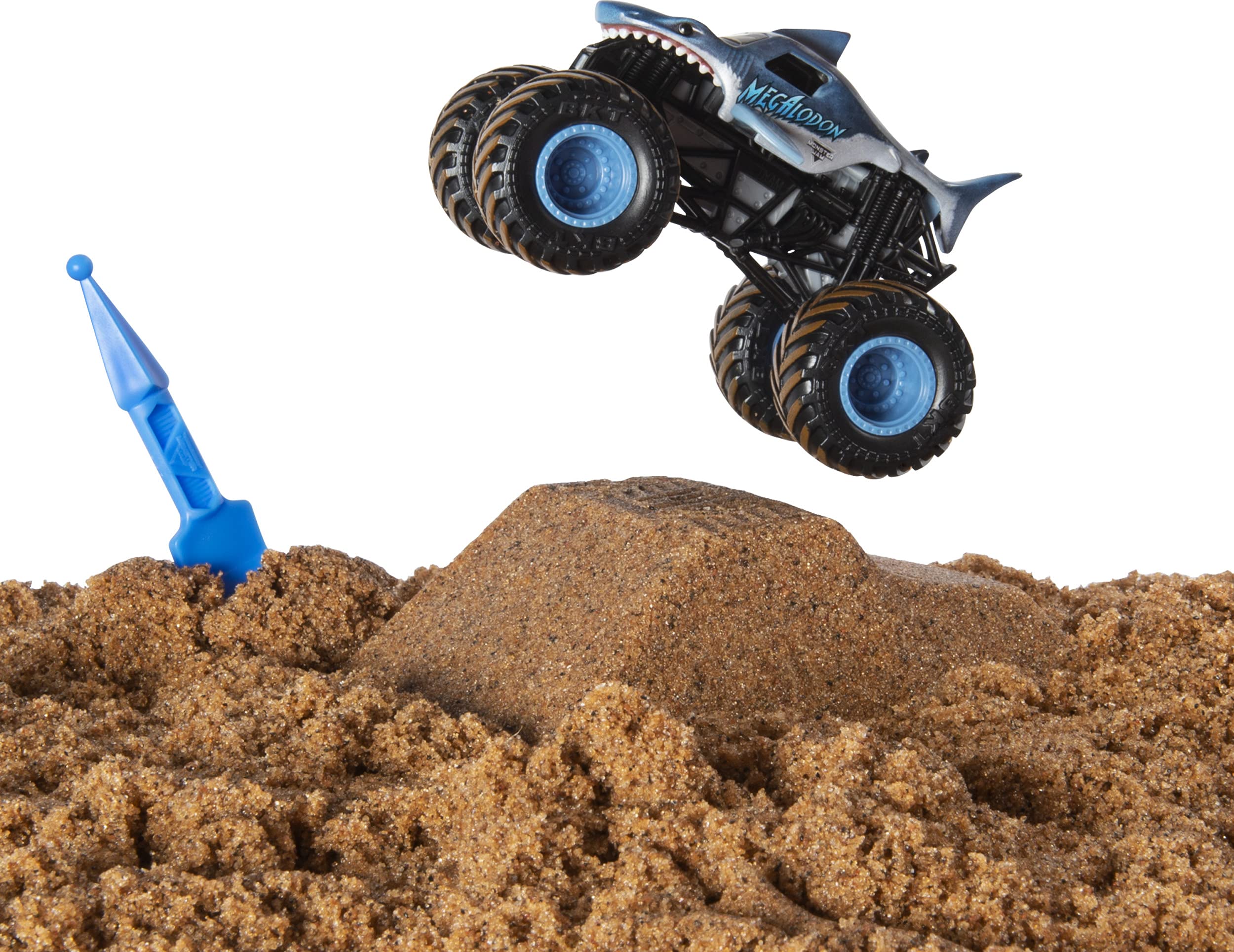 Foto 6 | Set De Inicio Monster Jam Megalodon Con 240 Ml Monster Dirt 1:64 - Venta Internacional.