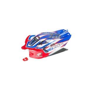 Foto 1 | Carcasa Rc Arrma Typhon Tlr Con Acabado Tuneado Rojo/azul - Venta Internacional.