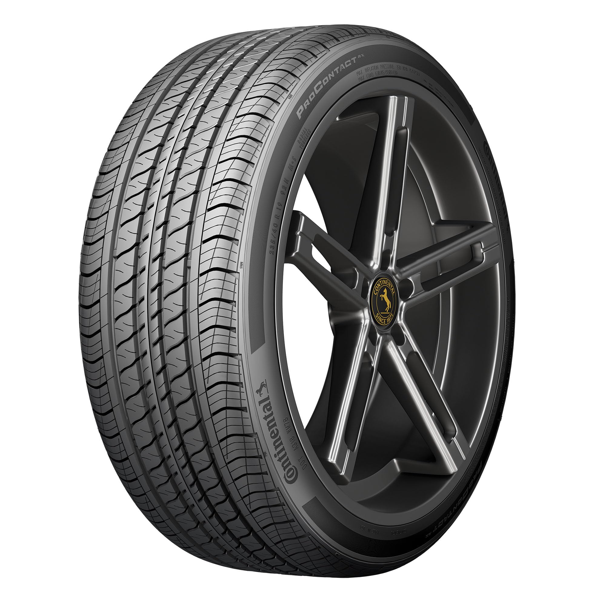 Foto 2 pulgar | Neumático Continental Procontact Rx Para Todas Las Estaciones 235/50r18 97w - Venta Internacional.