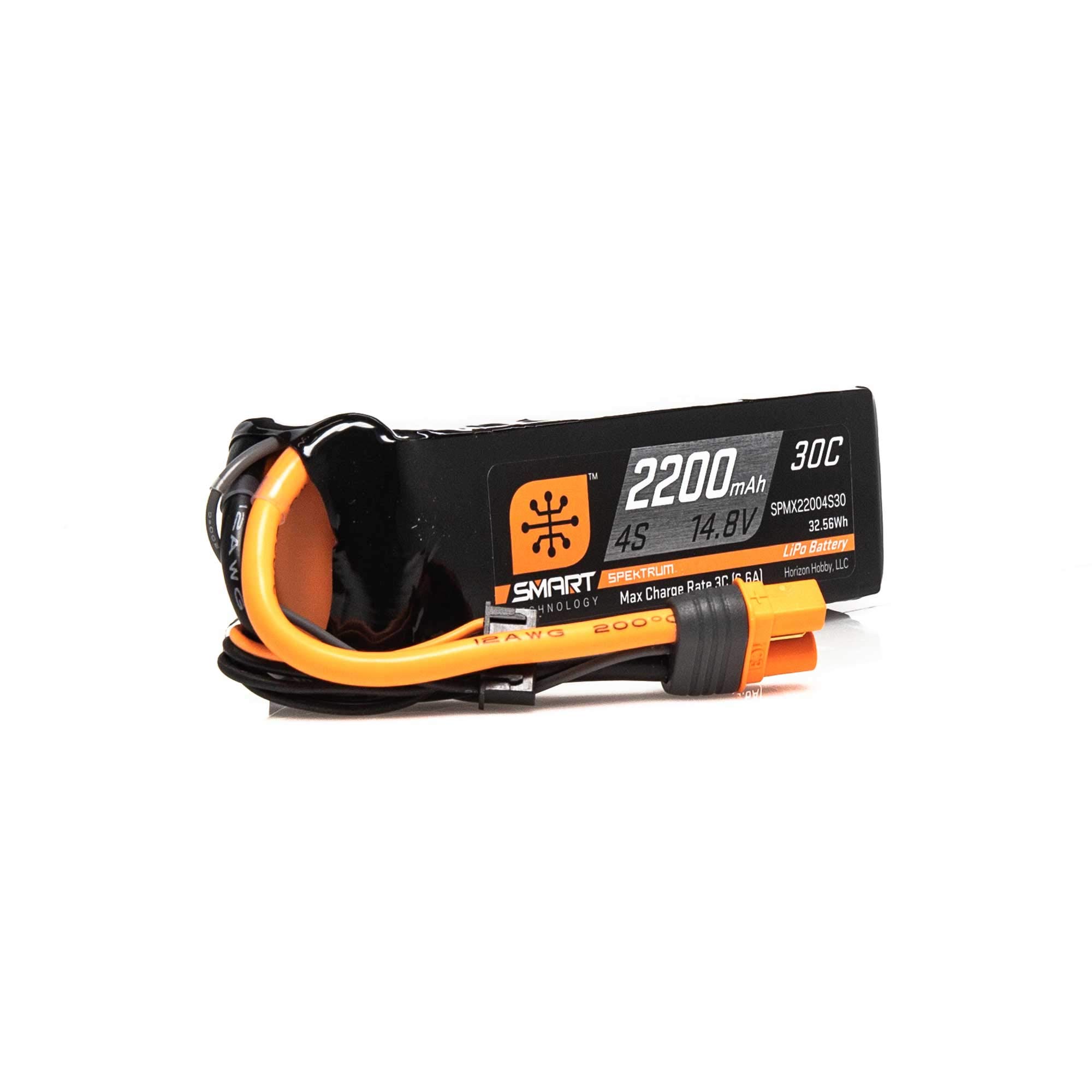 Foto 2 pulgar | Paquete De Baterías Lipo Spektrum Smart 2200 Mah 4s 14,8 V 30c Ic3 - Venta Internacional.