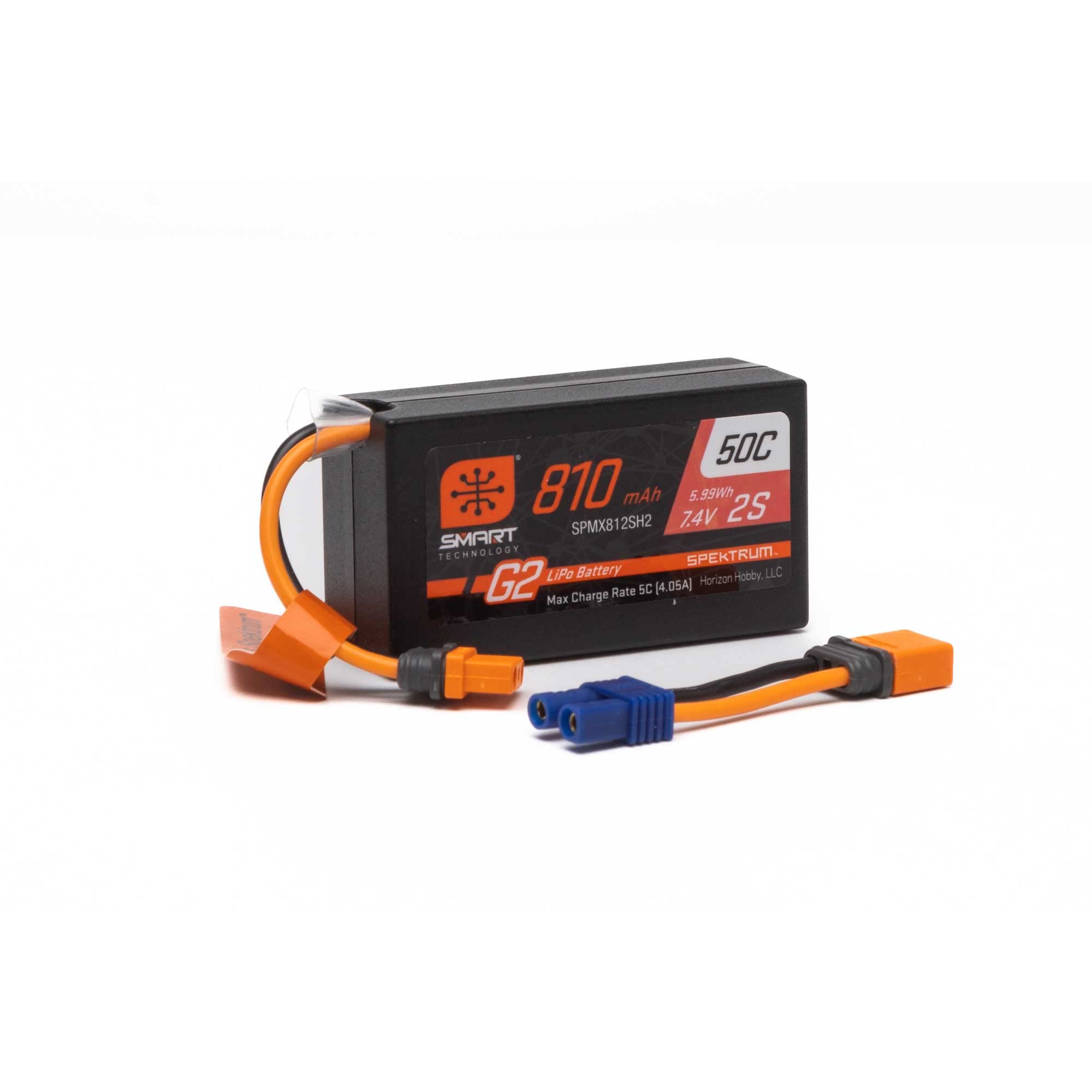 Foto 2 pulgar | Batería Spektrum 7,4 V 810 Mah 2s Smart G2 50c Lipo Con Ic2 - Venta Internacional.