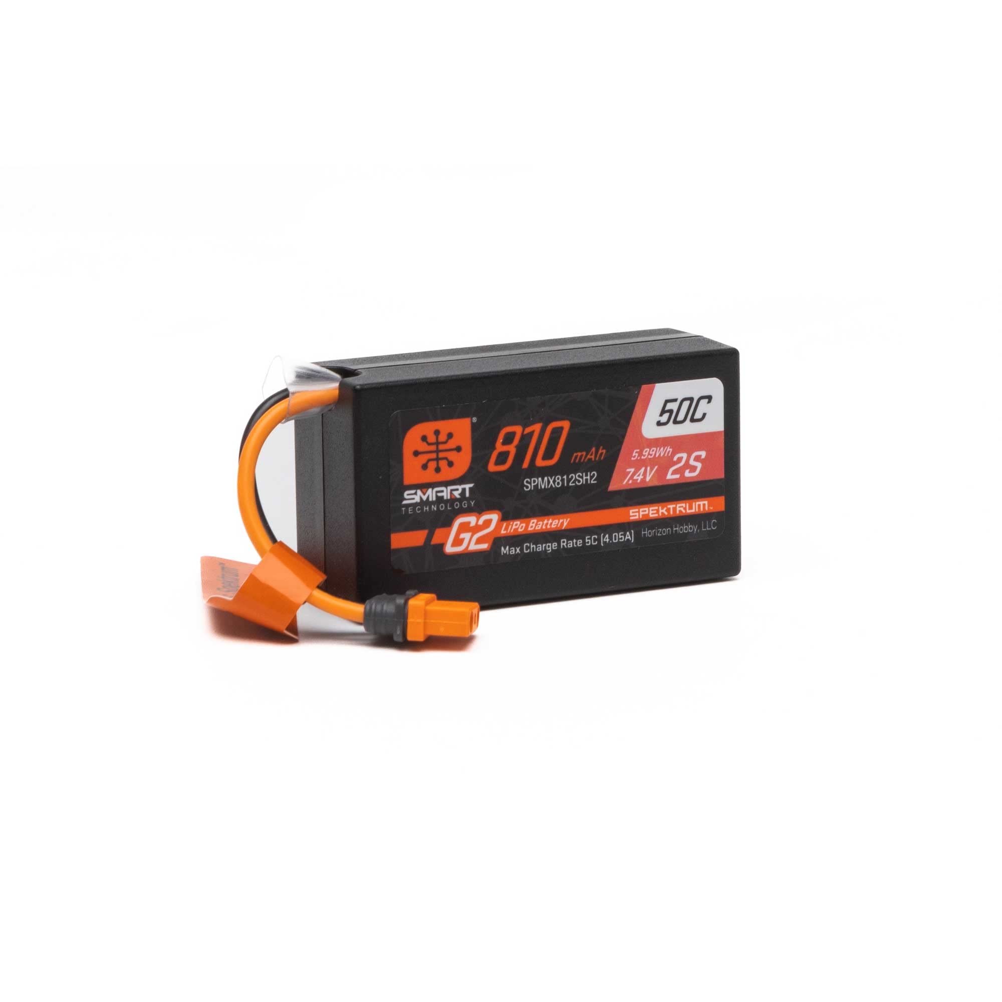 Foto 4 pulgar | Batería Spektrum 7,4 V 810 Mah 2s Smart G2 50c Lipo Con Ic2 - Venta Internacional.