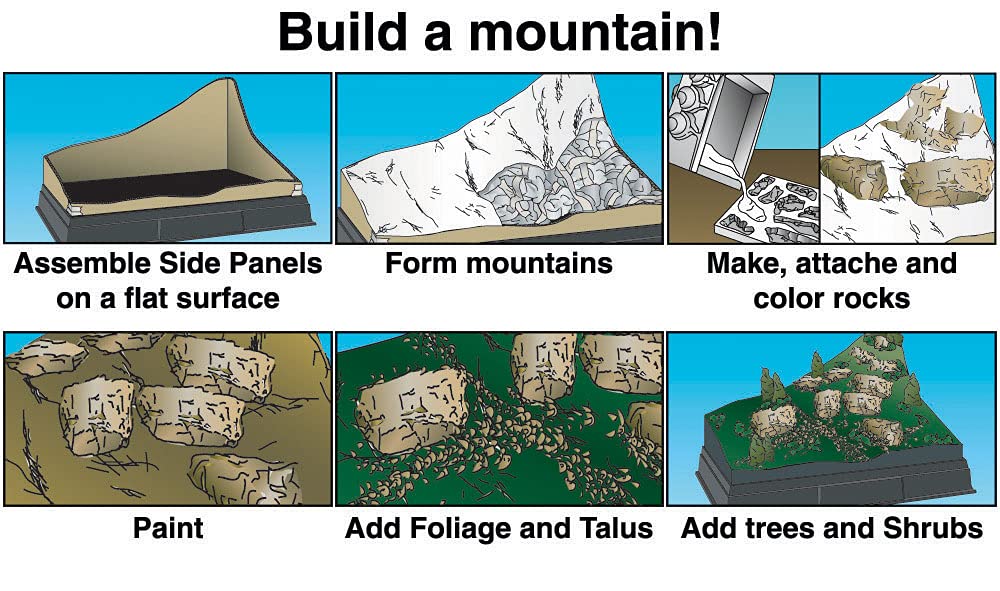 Foto 3 | Kit De Diorama Woodland Scenics Mountain Para Niños Mayores De 7 Años - Venta Internacional.