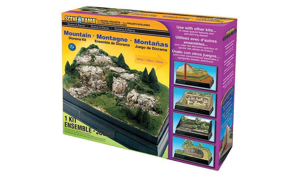 Foto 7 pulgar | Kit De Diorama Woodland Scenics Mountain Para Niños Mayores De 7 Años - Venta Internacional.