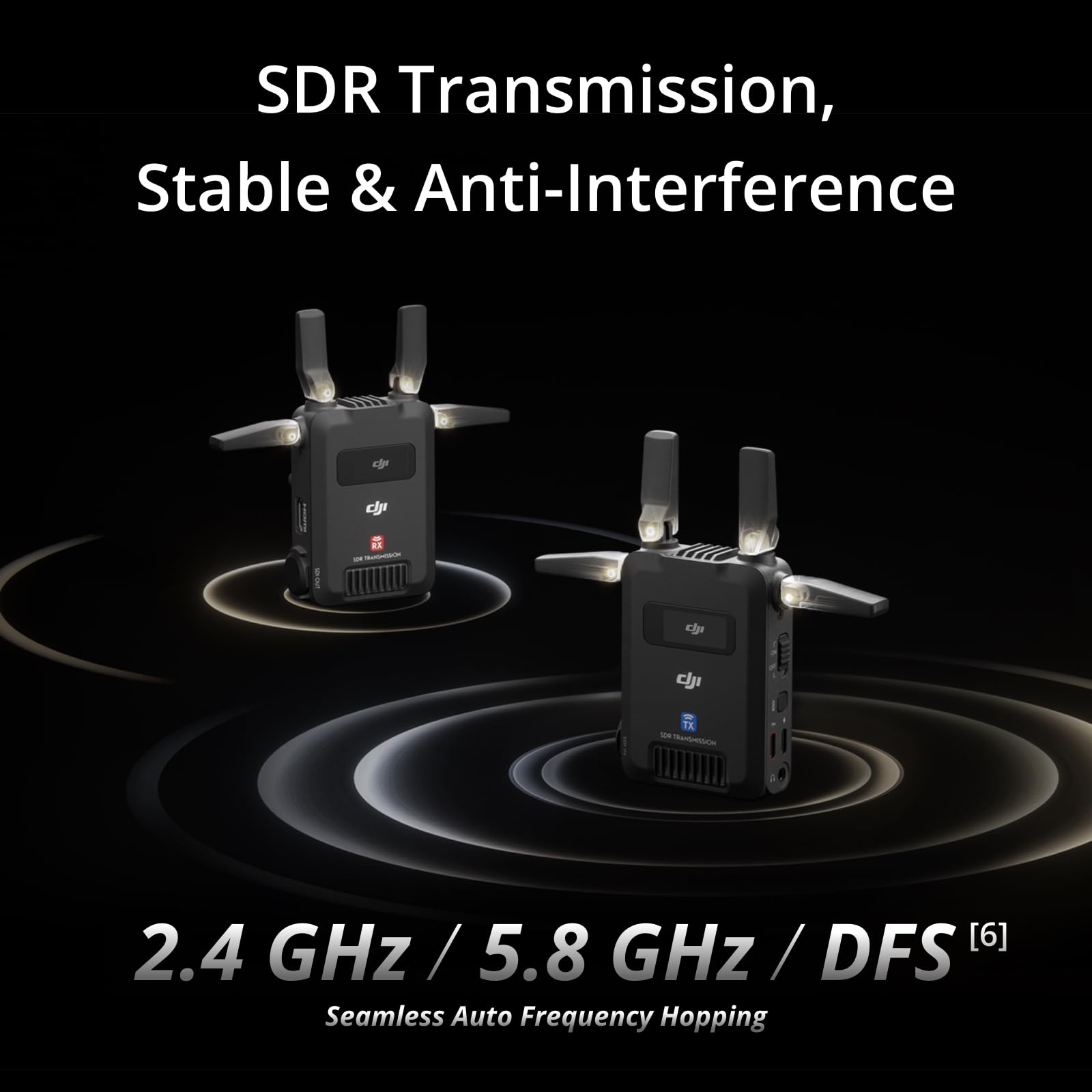 Foto 4 pulgar | Transmisor De Transmisión Sdr Dji 3 Km 1080p/60 Fps Sdr 20 Mbps - Venta Internacional.