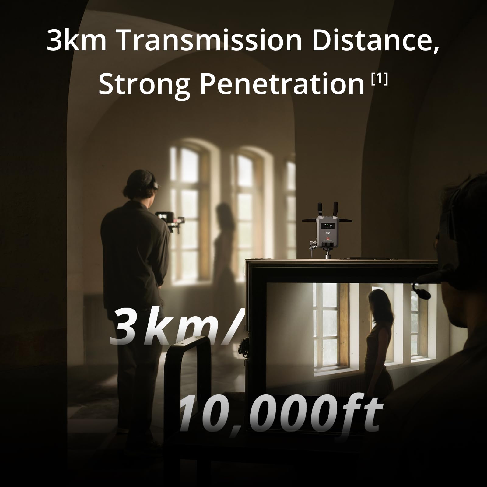 Foto 4 | Transmisor De Transmisión Sdr Dji 3 Km 1080p/60 Fps Sdr 20 Mbps - Venta Internacional.