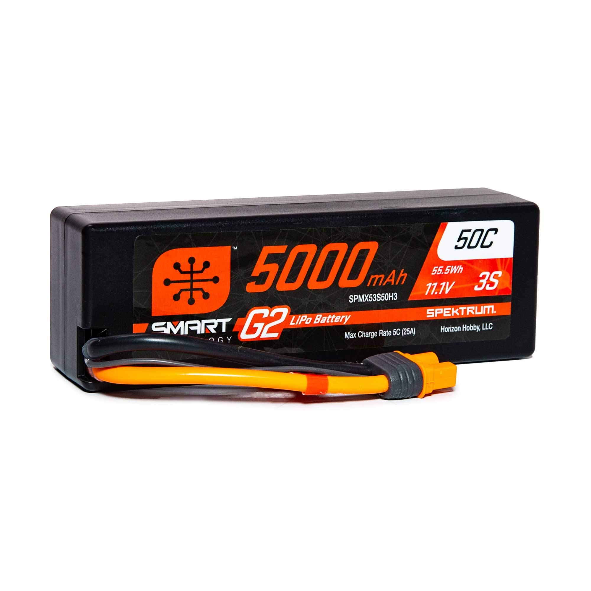 Foto 2 pulgar | Estuche Rígido Lipo Battery Spektrum 11,1 V 5000 Mah 3s 50c Smart G2 - Venta Internacional.