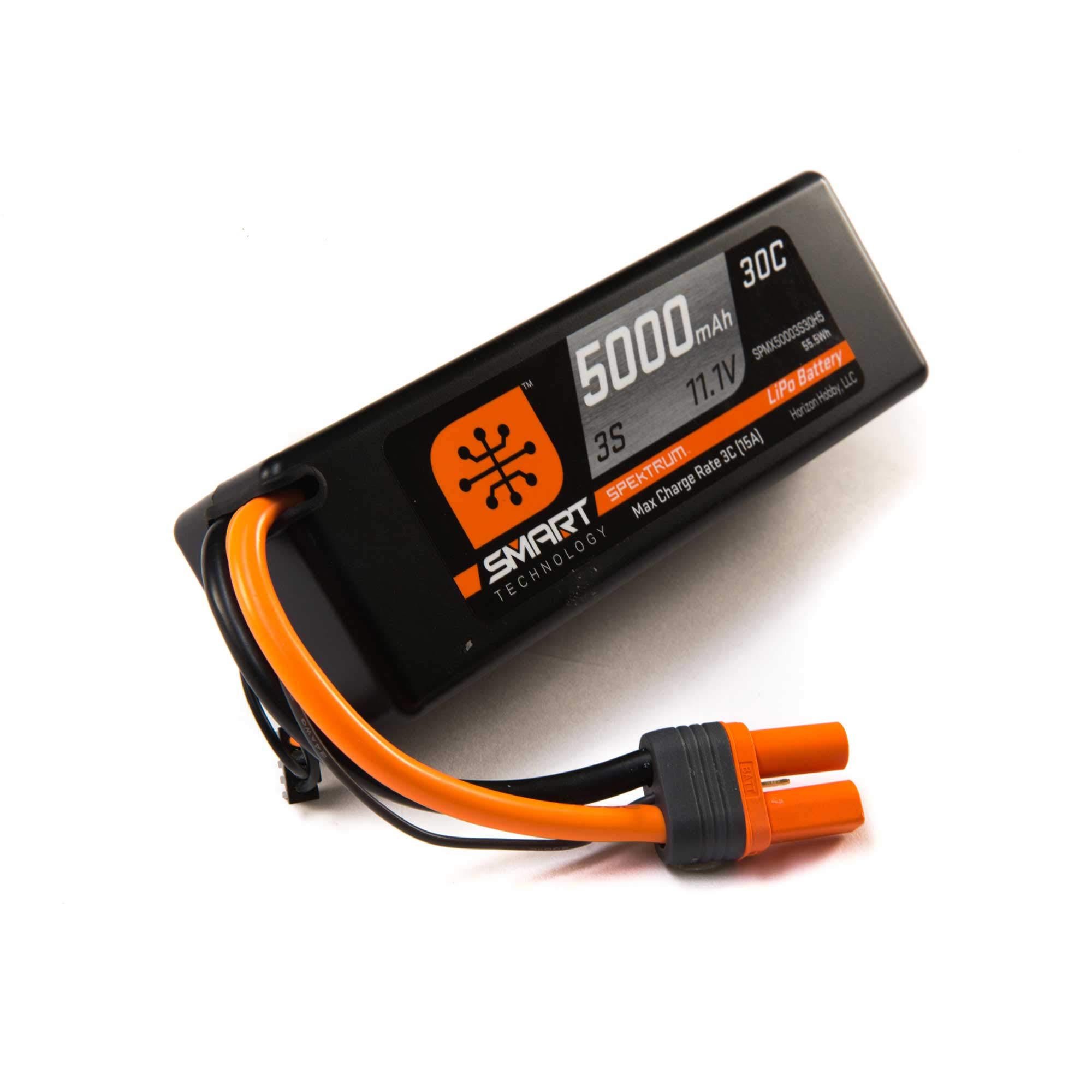 Carcasa Rígida Inteligente Spektrum Con Batería Lipo, 11,1 V, 5000 Mah, 3s 30c - Venta Internacional.