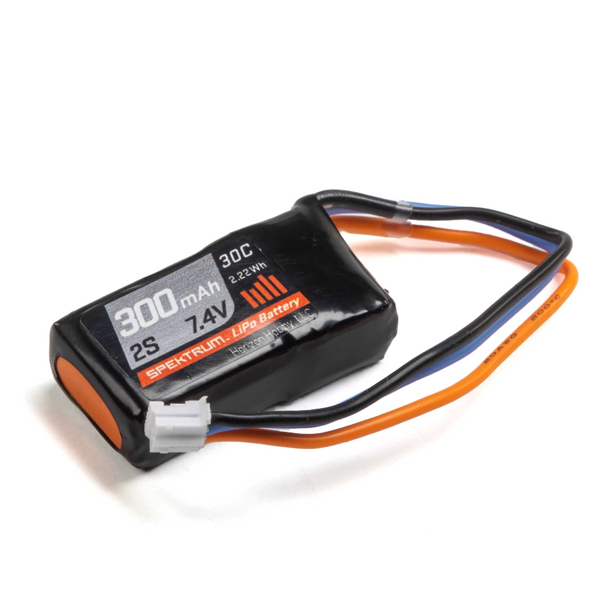 Batería Lipo Spektrum 7,4 V 300 Mah 2s 30c Ph Spmx3002s30 - Venta Internacional.