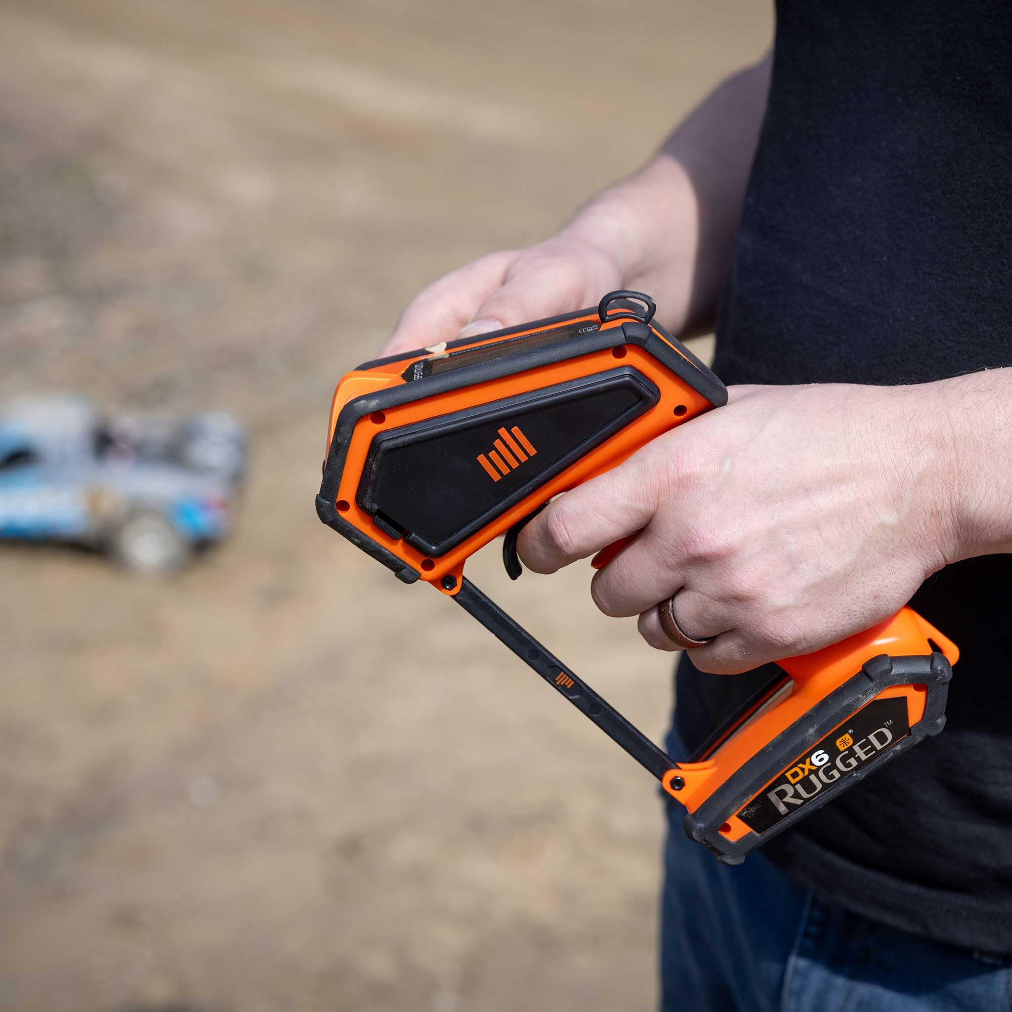 Foto 4 pulgar | Transmisor Spektrum Dx6 Rugged Dsmr De 6 Canales Naranja - Venta Internacional.