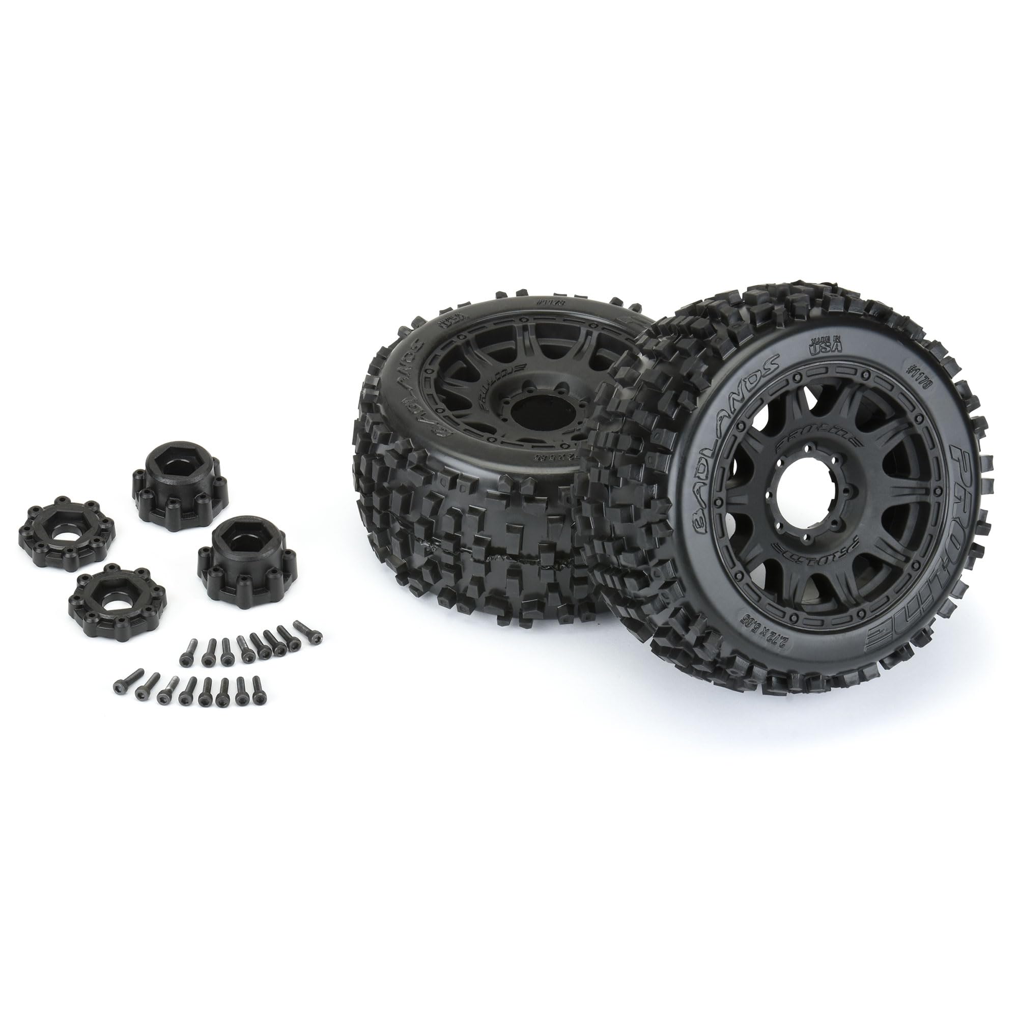 Foto 4 pulgar | Ruedas Rc Tire Pro-line Racing Badlands 3.8 Mtd Raid 8x32 - Venta Internacional.