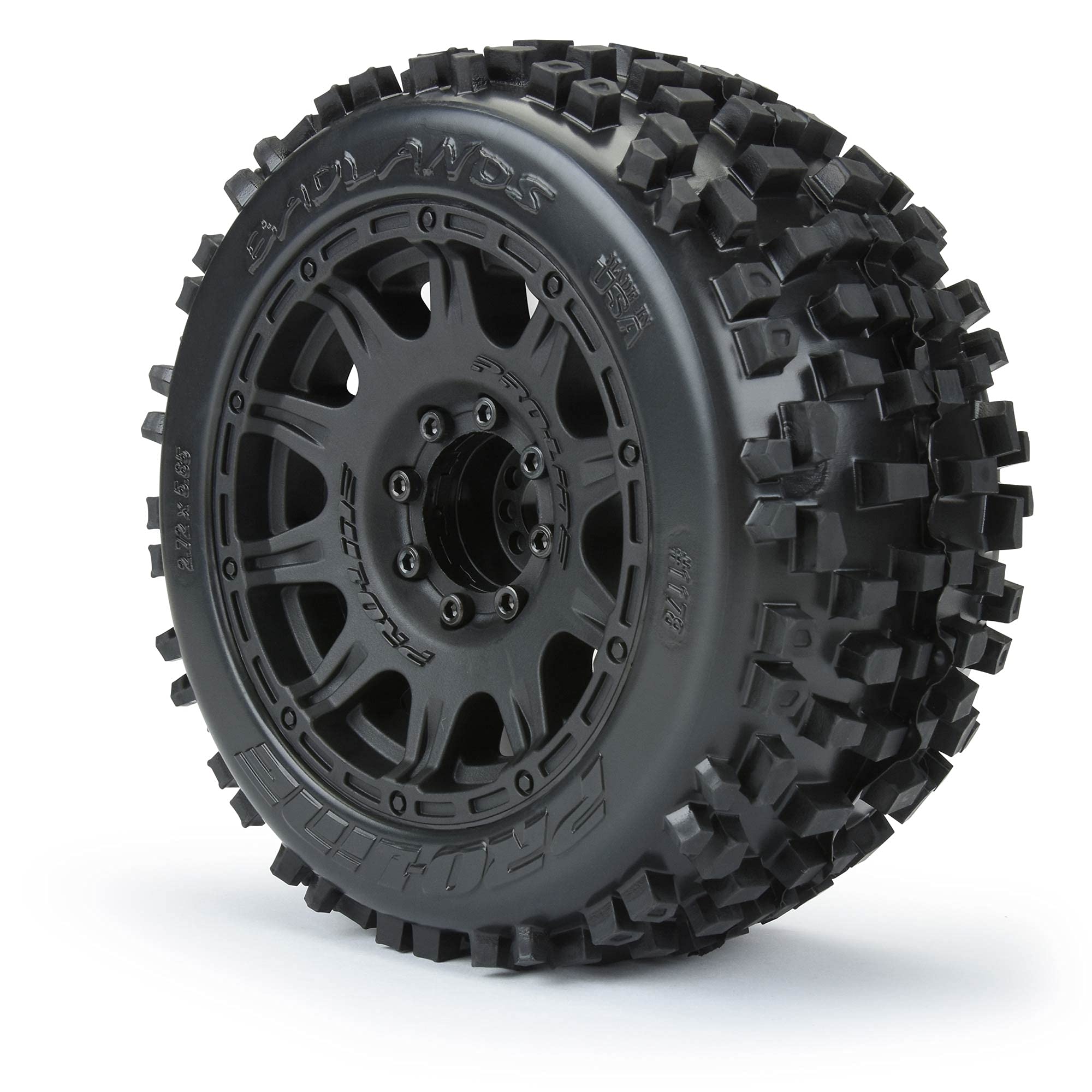 Foto 5 pulgar | Ruedas Rc Tire Pro-line Racing Badlands 3.8 Mtd Raid 8x32 - Venta Internacional.