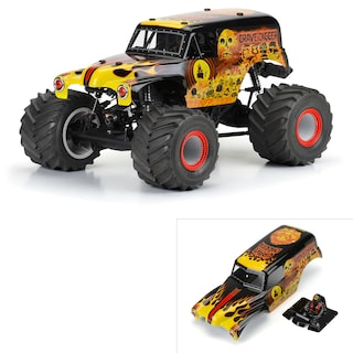 Foto 1 | Set De Carrocería Para Coche Y Camión Pro-line Racing Grave Digger 1/10 Lmt - Venta Internacional.
