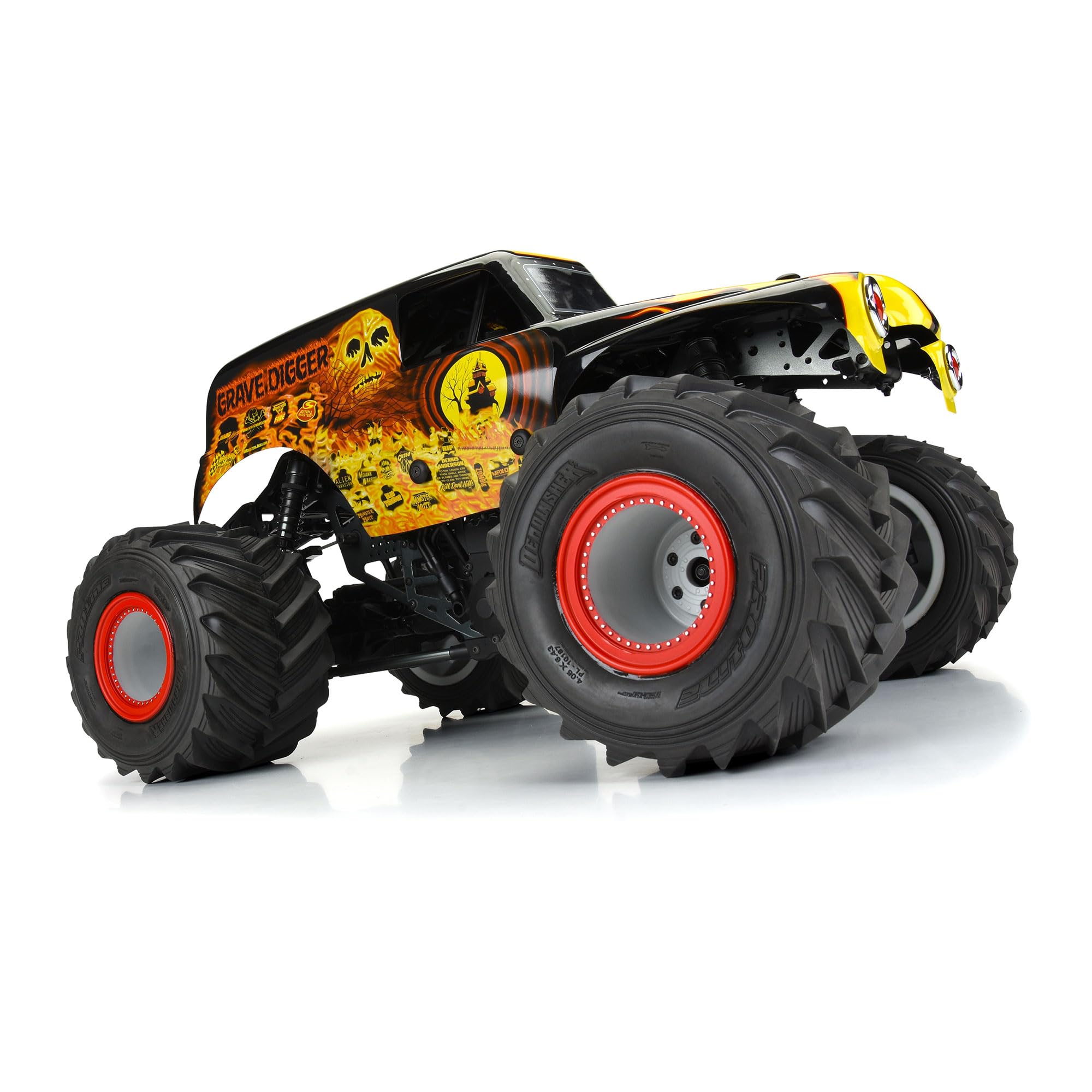 Foto 6 | Set De Carrocería Para Coche Y Camión Pro-line Racing Grave Digger 1/10 Lmt - Venta Internacional.