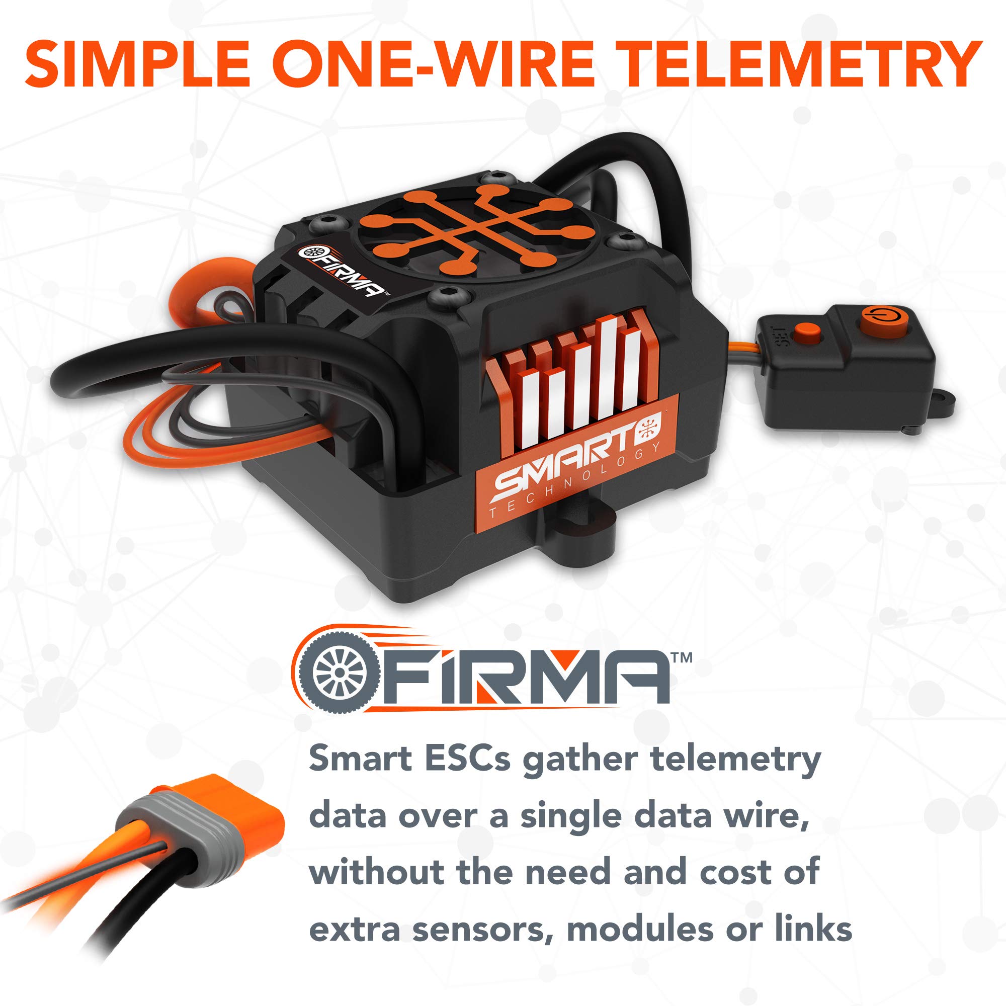 Foto 3 | Combo De Motores Esc Spektrum Firma 130a Smart Sin Escobillas 1900 Kv - Venta Internacional.