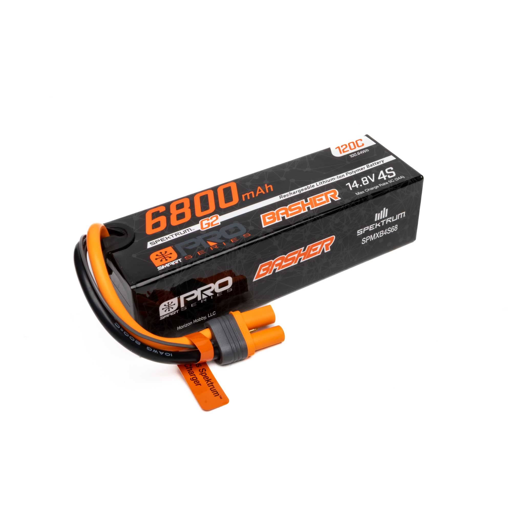 Foto 2 pulgar | Batería Spektrum 14,8 V 6800 Mah 4s 120c Smart G2 Pro Basher Lipo - Venta Internacional.