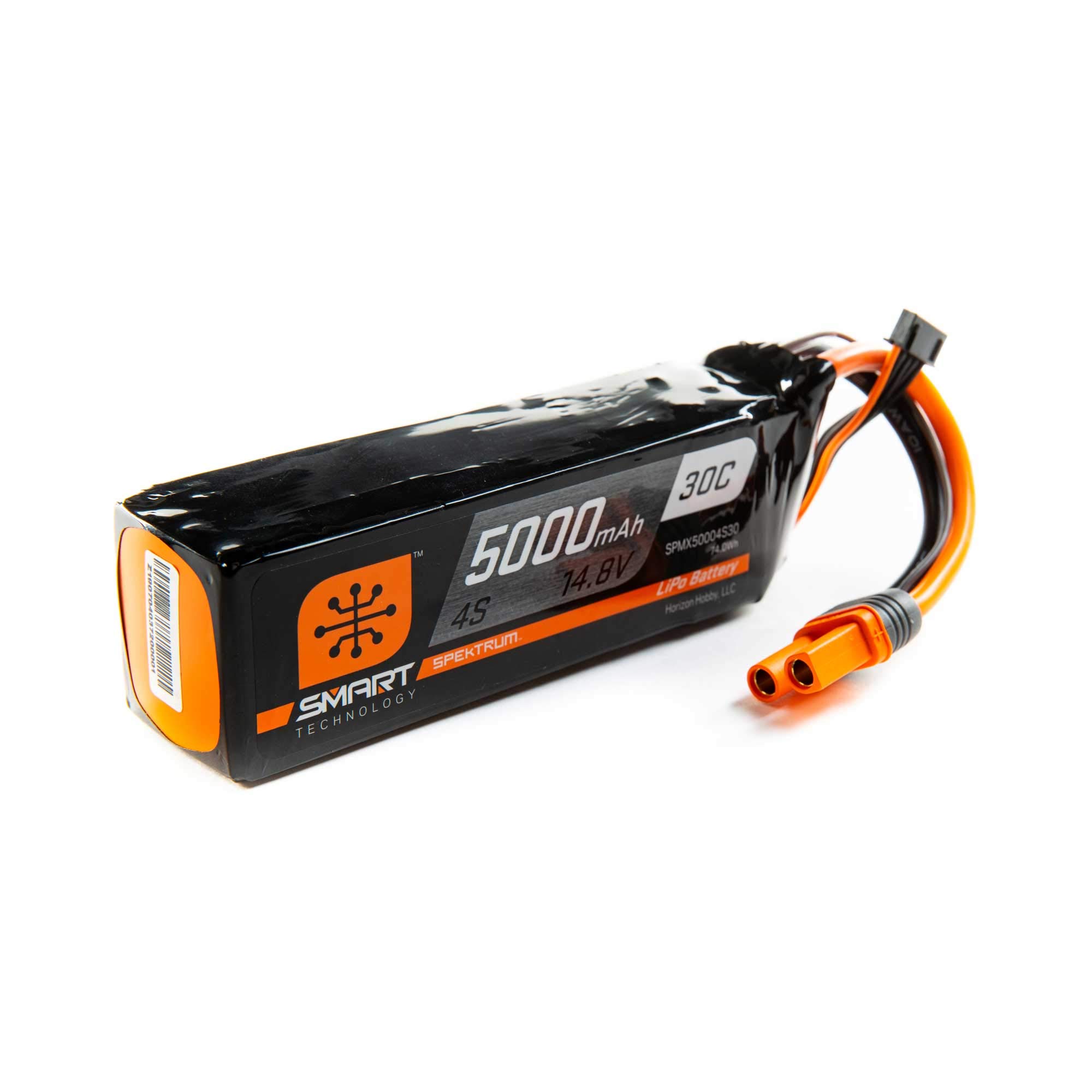 Batería Lipo Spektrum 14,8 V 5000 Mah 4s 30c Smart Lipo Ic5 - Venta Internacional.