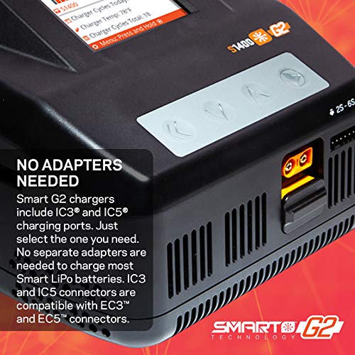 Foto 6 | Cargador Spektrum S1400 G2 Ac 1x400 W Smart Con Puertos Ic3/ic5 - Venta Internacional.