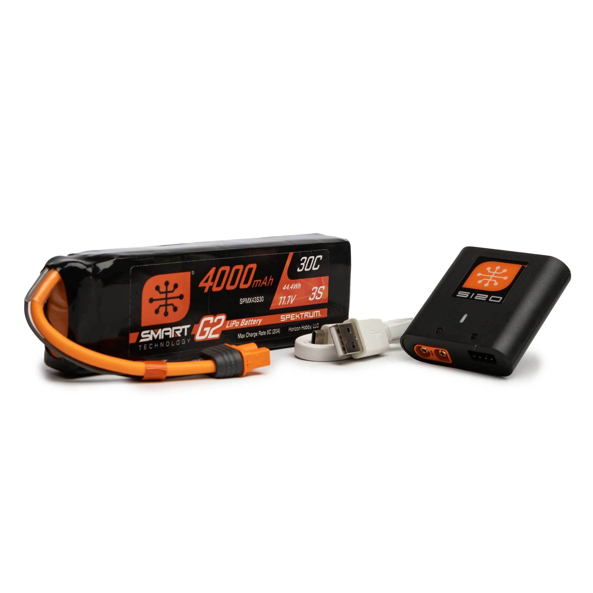 Foto 2 pulgar | Paquete De Aire Powerstage Spektrum Smart G2 3s Lipo De 4000 Mah - Venta Internacional.