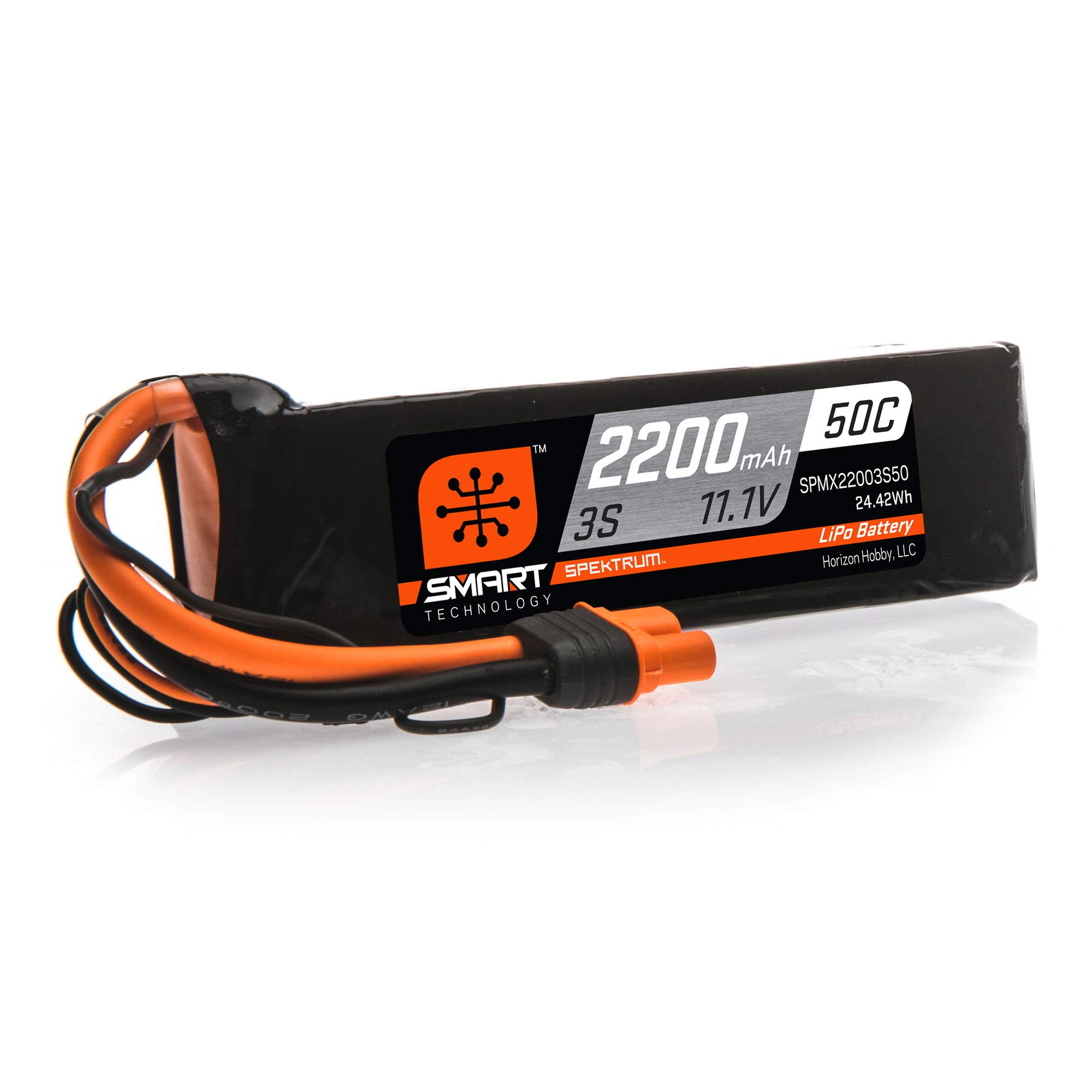 Foto 2 pulgar | Batería Lipo Spektrum 11,1 V 2200 Mah 3s 50c Smart Lipo Ic3 - Venta Internacional.