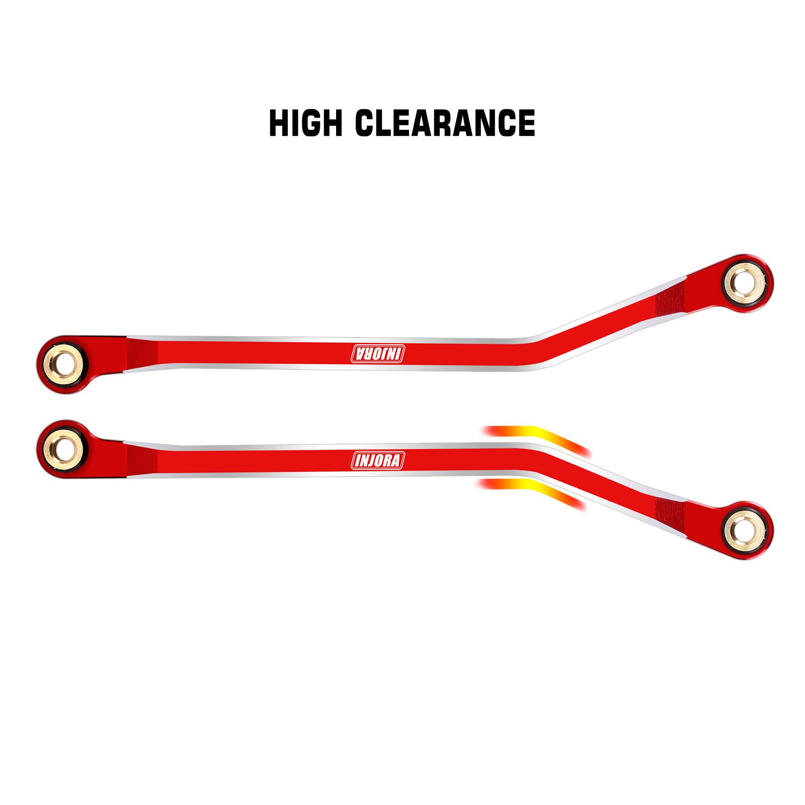 Foto 3 pulgar | Juego De Eslabones De Gran Holgura Injora Para Trx4m High Trail K10 F150 - Venta Internacional.