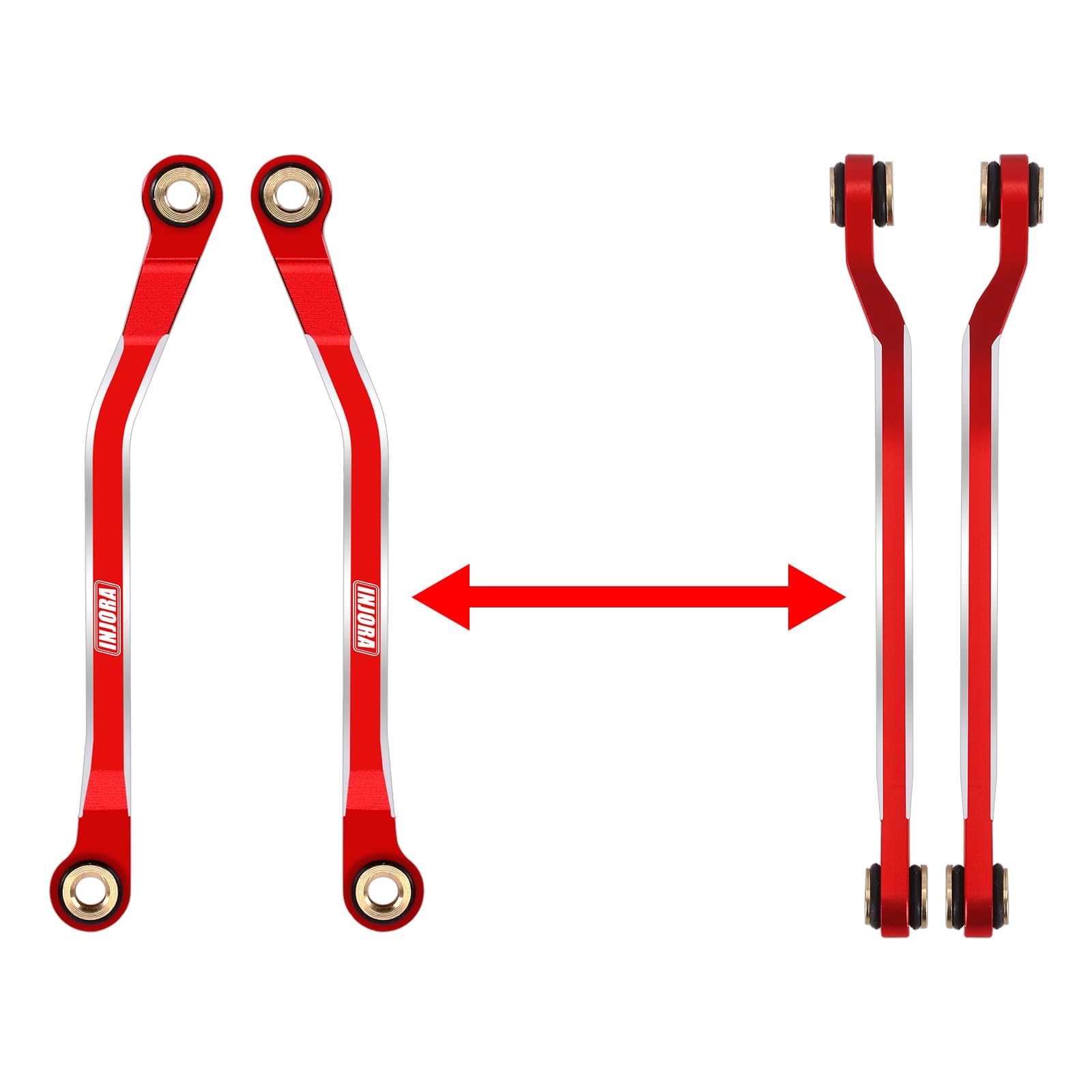 Foto 4 pulgar | Juego De Eslabones De Gran Holgura Injora Para Trx4m High Trail K10 F150 - Venta Internacional.