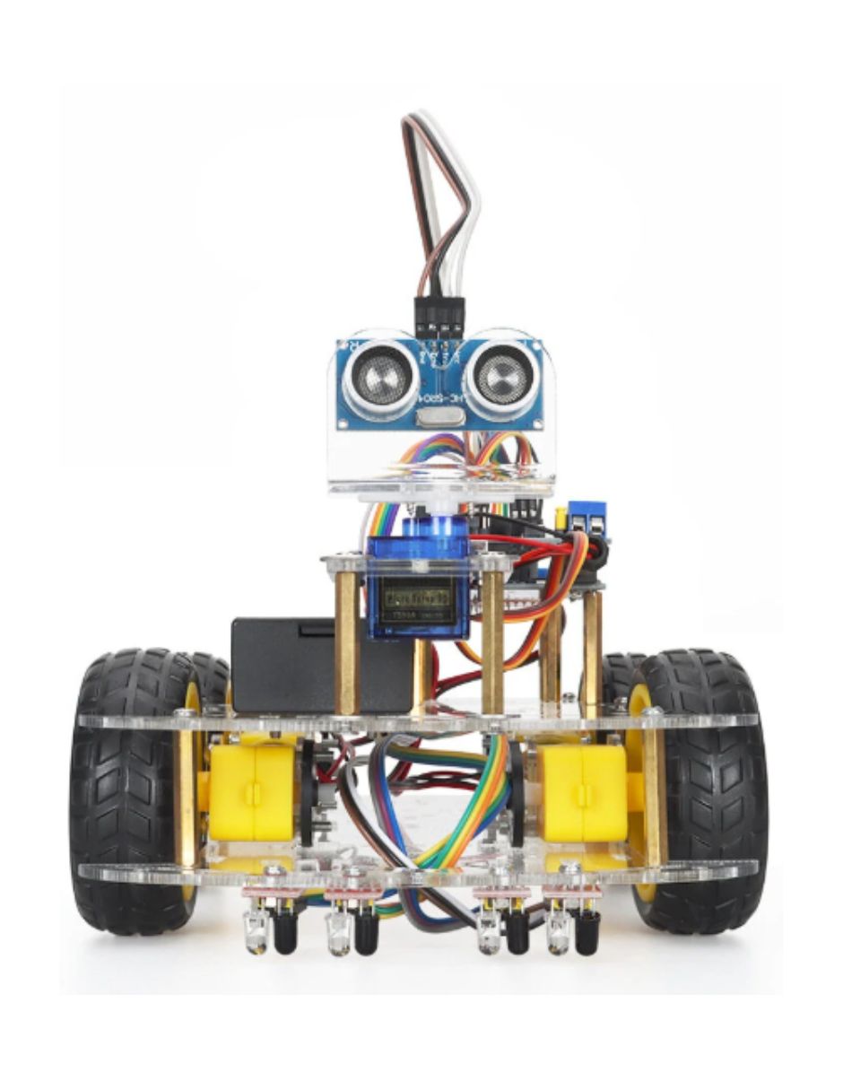 Foto 2 | Kit Para Ensamble De Vehículo - Robot Inteligente  Ar-carkit2