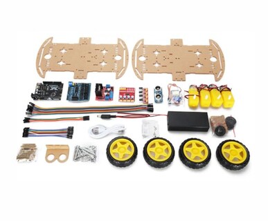 Foto 3 | Kit Para Ensamble De Vehículo - Robot Inteligente Ar-carkit2