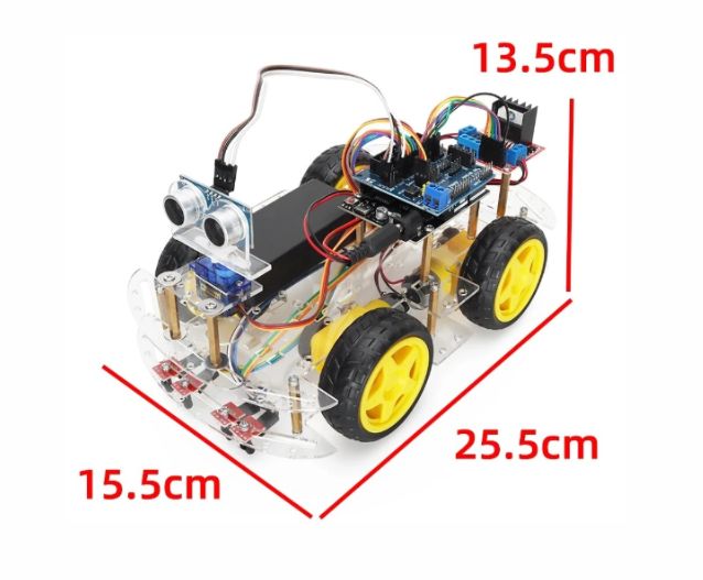 Foto 6 pulgar | Kit Para Ensamble De Vehículo - Robot Inteligente  Ar-carkit2