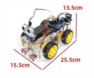 Foto 5 | Kit Para Ensamble De Vehículo - Robot Inteligente Ar-carkit2