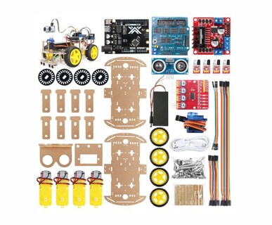Foto 6 | Kit Para Ensamble De Vehículo - Robot Inteligente Ar-carkit2