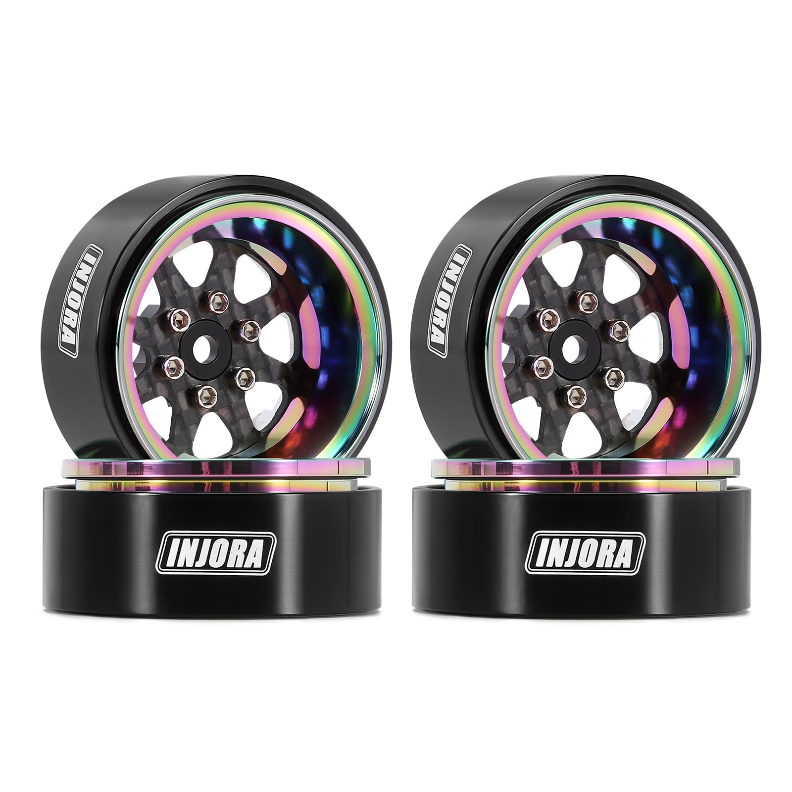 Rueda Injora Moduwheel 1.3 con Compensación Negativa para 1/18 1/24 Rc - Venta Internacional $558