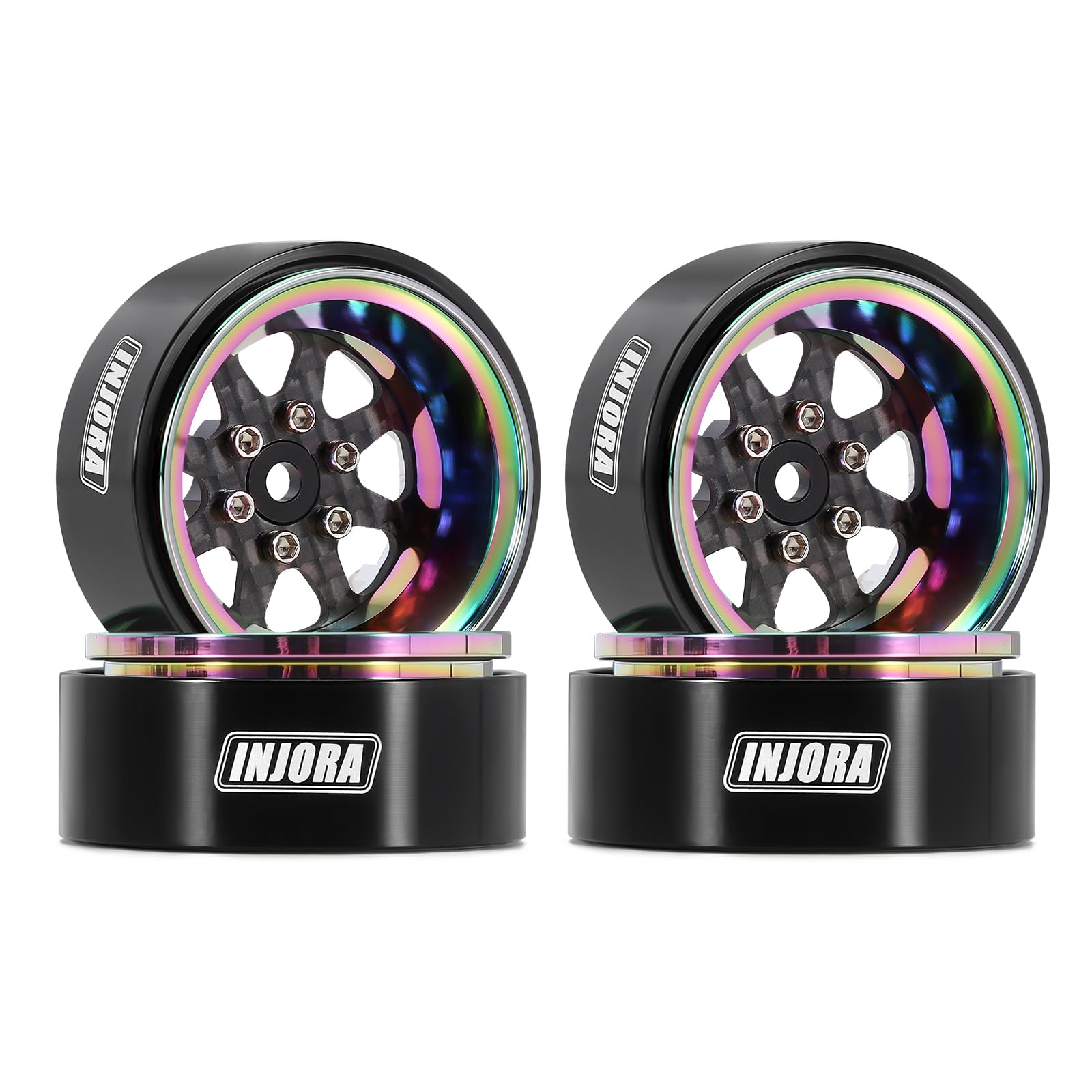 Rueda Injora Moduwheel 1.3 con Compensación Negativa para 1/18 1/24 Rc - Venta Internacional