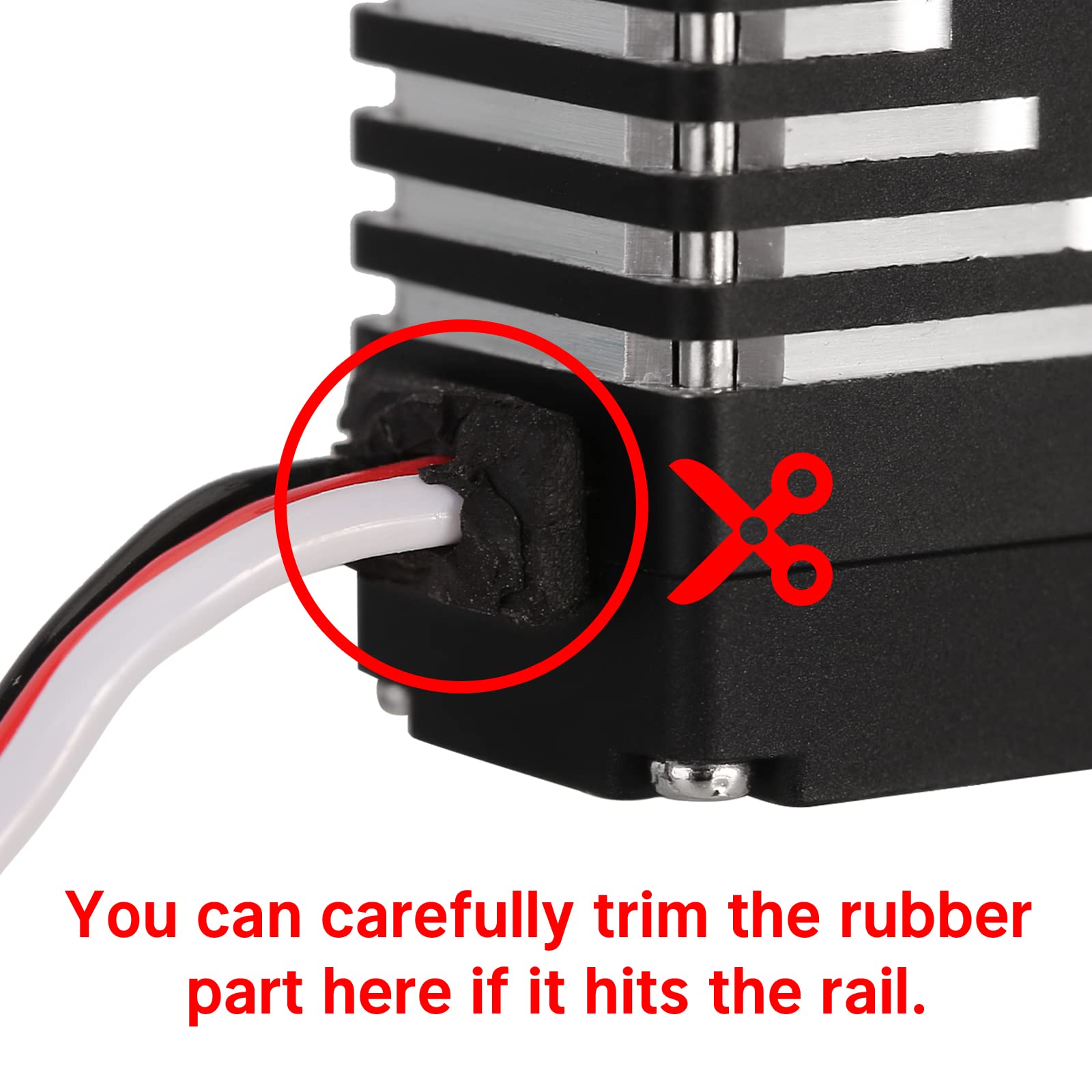 Foto 5 pulgar | Micro Servo Injora de Alto Par sin Núcleo para SCX24 C10 JLU - Venta Internacional