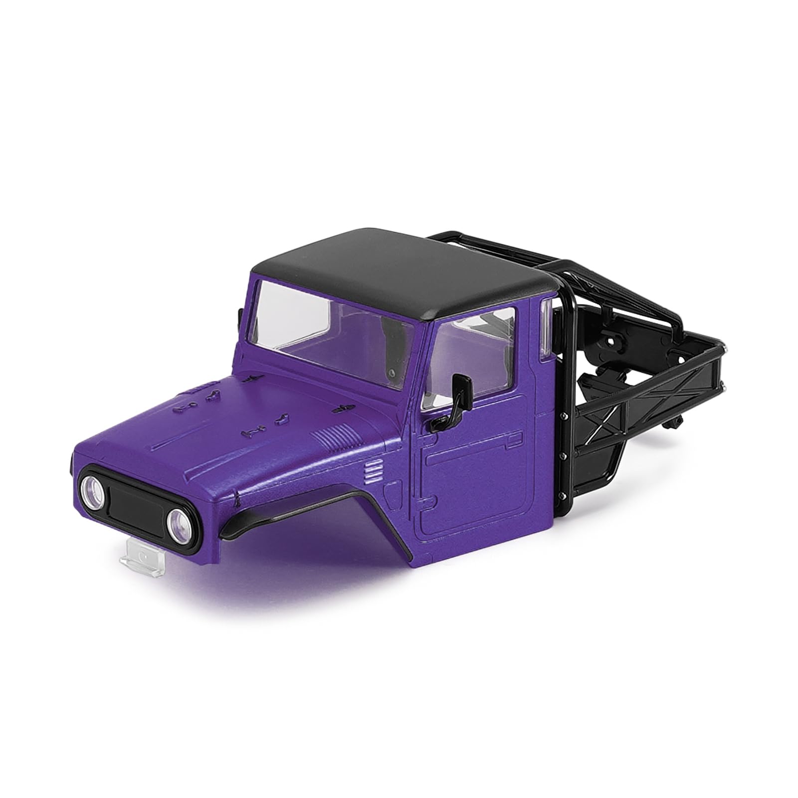 Carcasa De Camión Injora Ir40 Púrpura Para 1/18 Trx4m Defender - Venta Internacional.