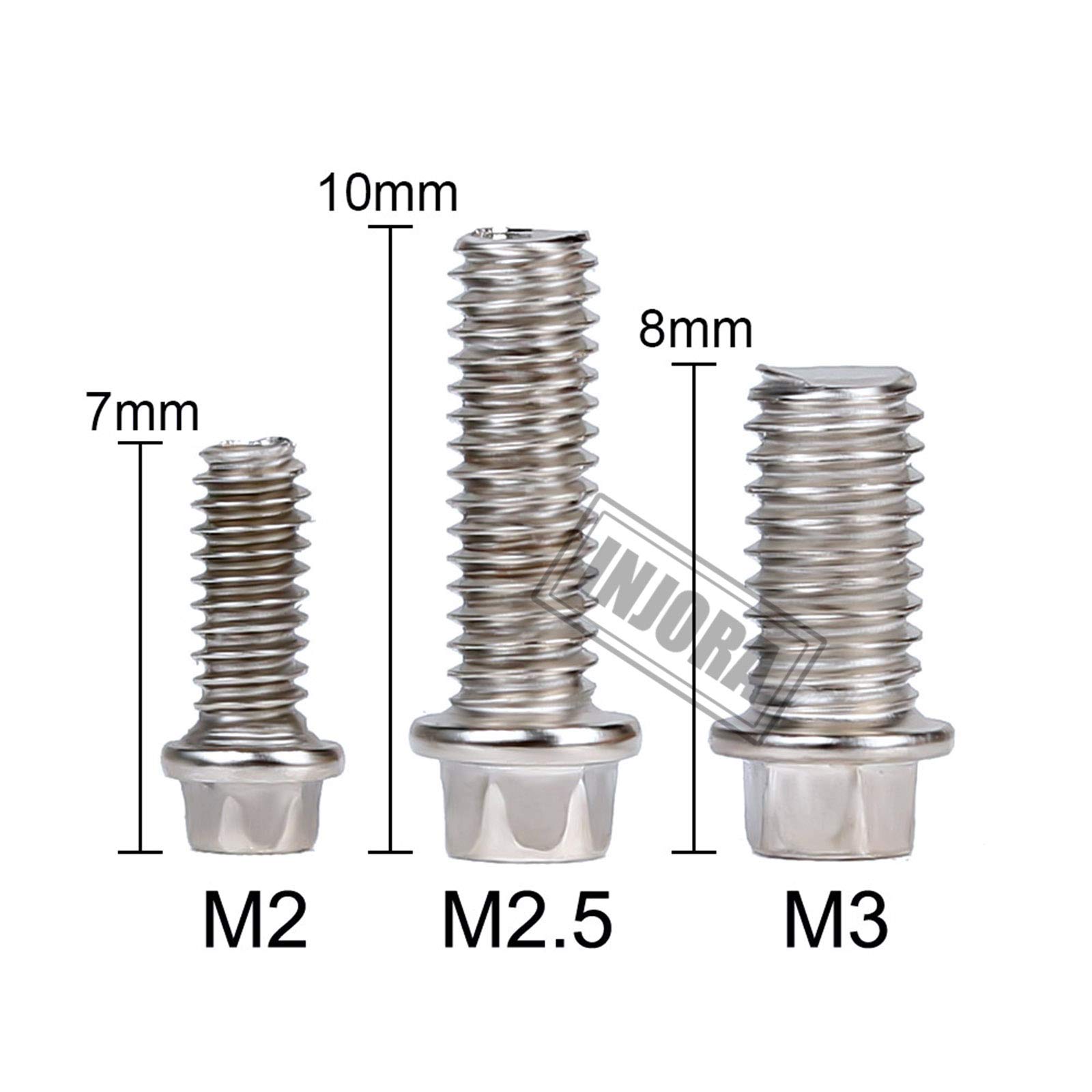 Foto 4 pulgar | Kit De Tornillos Injora Para Coche Rc Crawler Trx4 Trx6 Axial Scx10 De 1/10 - Venta Internacional.