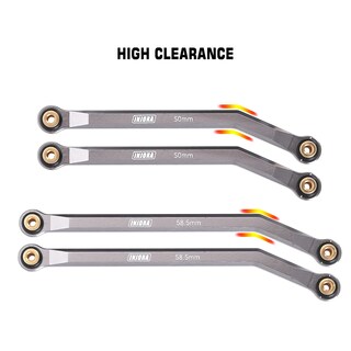 Foto 2 | Set De 4 Eslabones Para Scx24 C10 Jlu Bronco Base Camp Axial 1/24 - Venta Internacional.