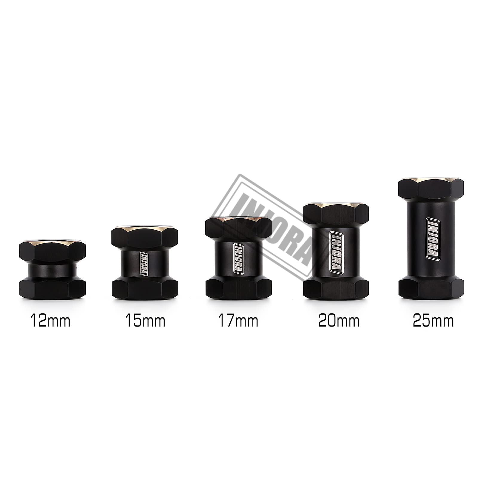 Foto 6 pulgar | Extensión Hexagonal De Rueda De 12 Mm, Latón, 15 Mm, Para 1/10 Rc Crawler - Venta Internacional.