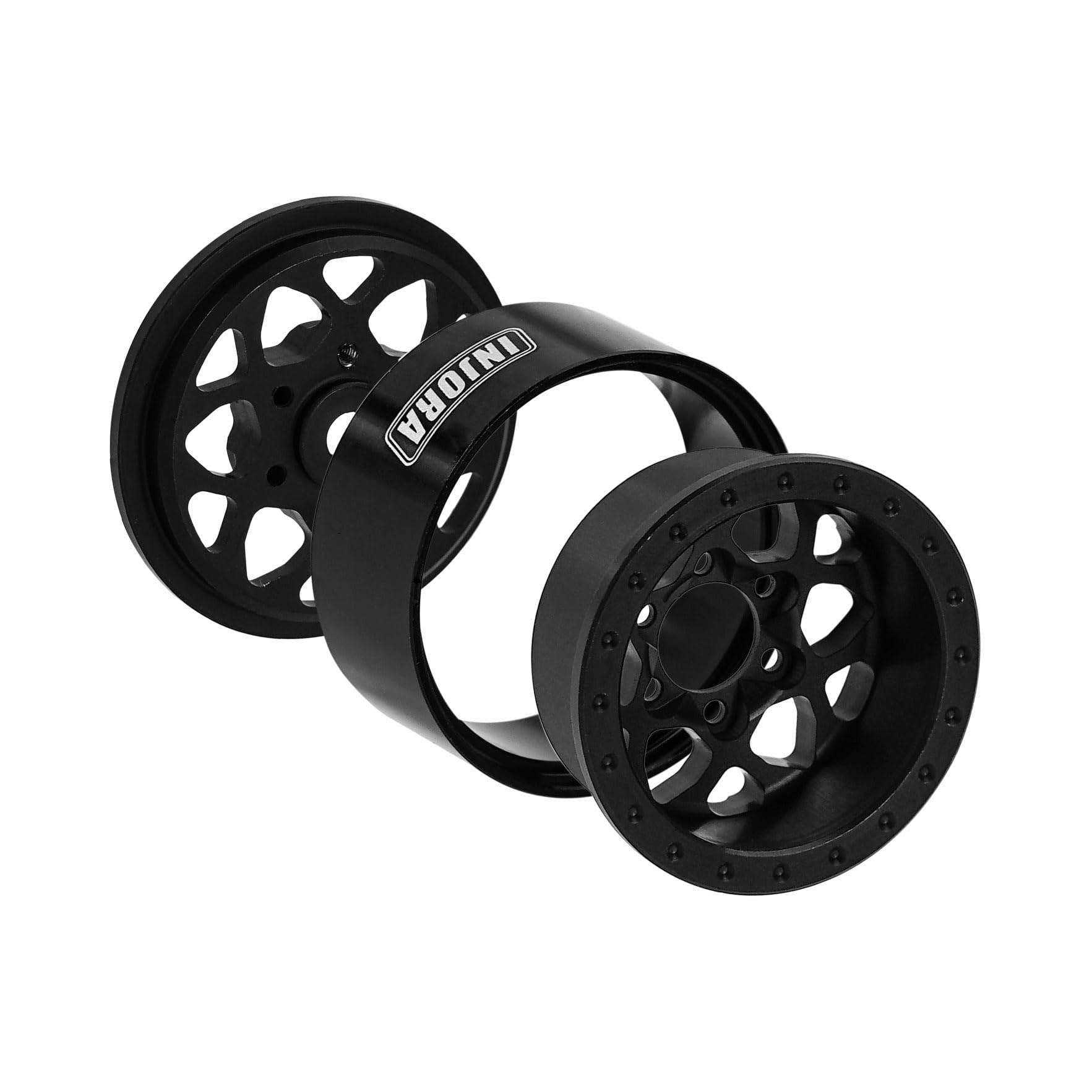Foto 3 pulgar | Llanta Injora 1.0 Beadlock De Aluminio Trx4m Ascent 18 Scx24 Fcx24 - Venta Internacional.