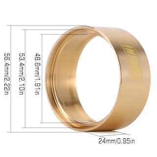 Foto 2 | Anillo Interno Con Cuentas De Latón Injora, 94 G, 1.9 G, Peso De La Rueda - Venta Internacional.