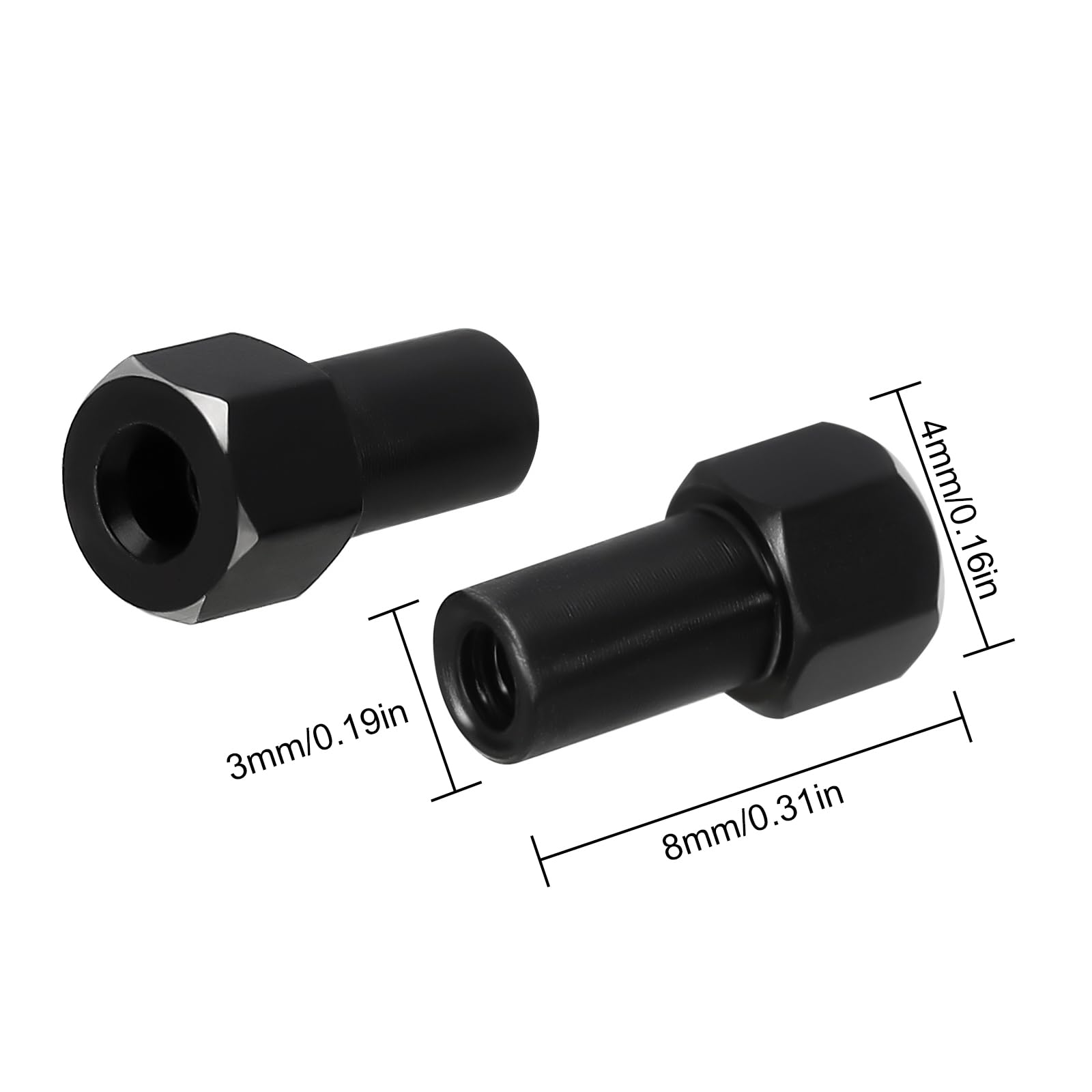Foto 7 pulgar | Kit De Extensión Hexagonal Y Nudillos De Dirección Para Axial Scx24 - Venta Internacional.
