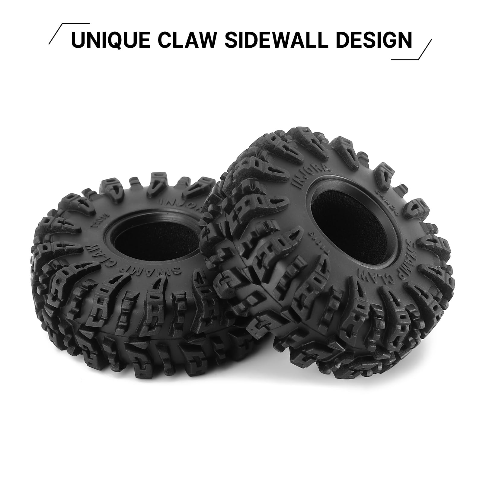 Foto 5 pulgar | Neumáticos Injora S5 Swamp Claw Mud Terrain 1.0 Para 1/18 1/24 Rc - Venta Internacional.