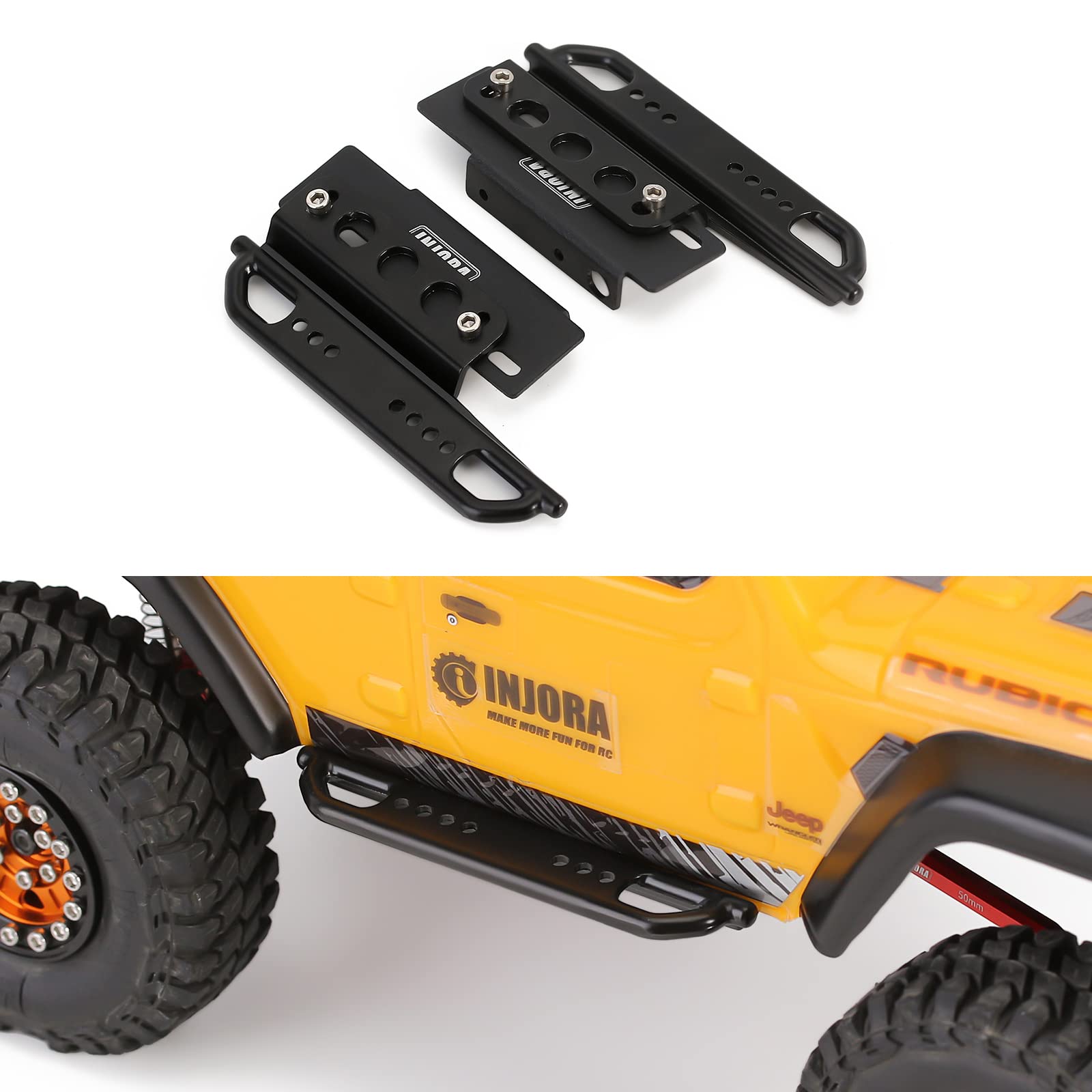 Foto 2 pulgar | Rock Sliders Injora Para Coche Axial Scx24 Deadbolt Jlu 1/24 Rc - Venta Internacional.