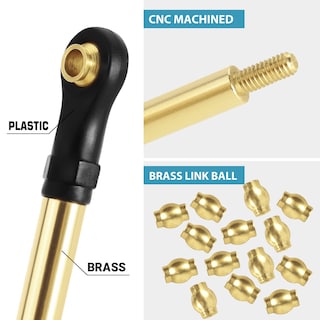Foto 4 | Juego De Eslabones De Alta Holgura Injora De Upgrade Parts Para Trx4m 1/18 - Venta Internacional.