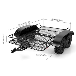 Foto 2 | Soporte De Enganche Para Remolque Axial Scx24 Upgrade 1/24 Rc Crawler - Venta Internacional.