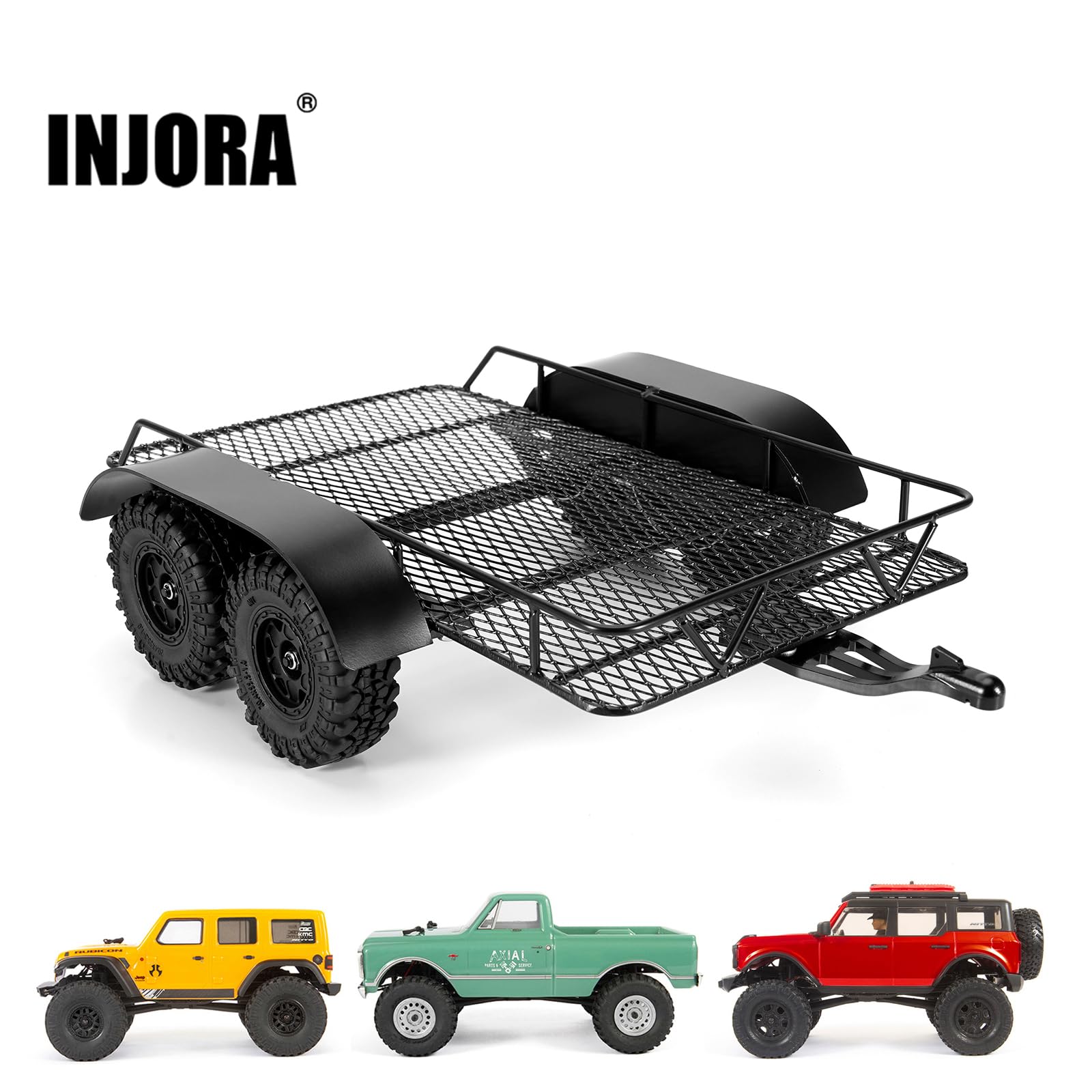 Foto 6 pulgar | Soporte De Enganche Para Remolque Axial Scx24 Upgrade 1/24 Rc Crawler - Venta Internacional.